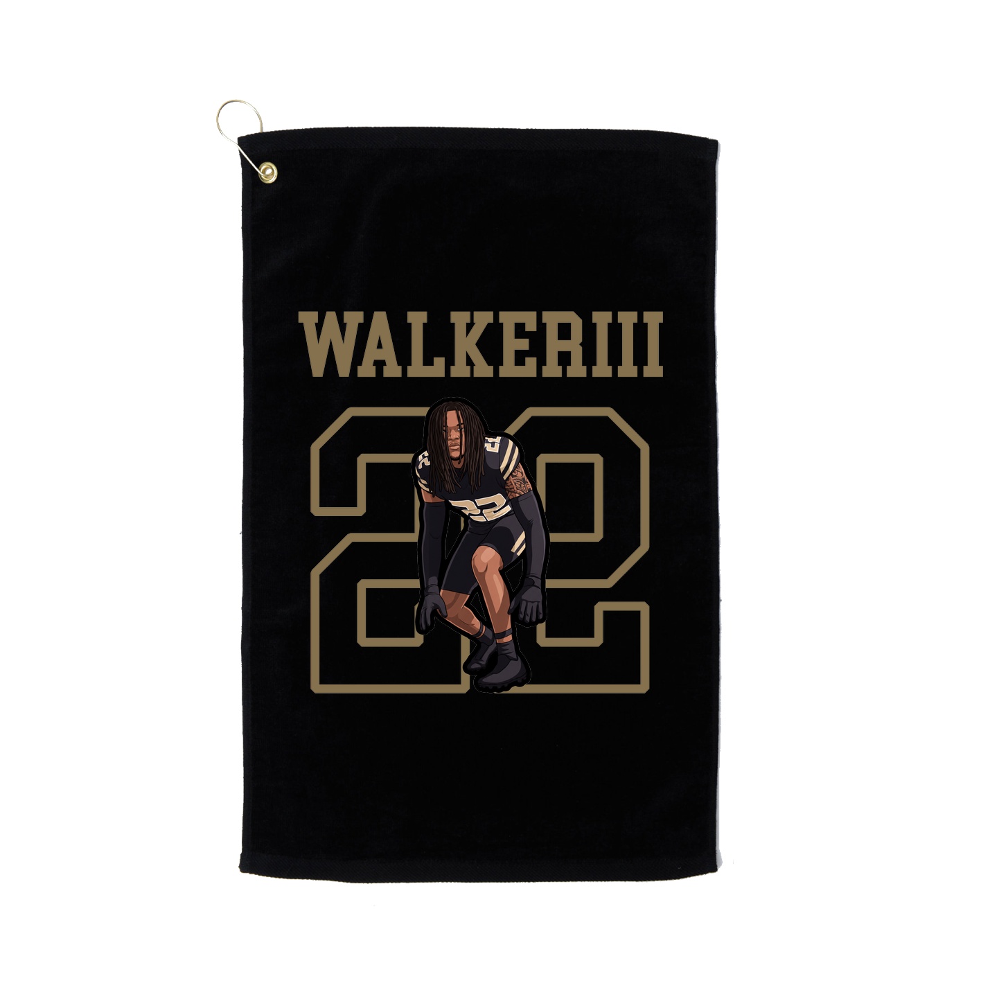 Golf Towel — Shirsey in Black