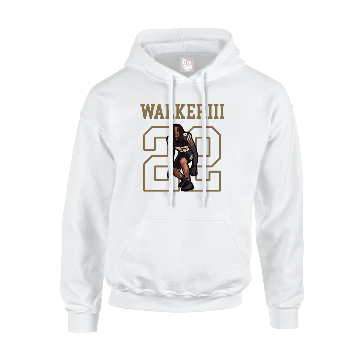 Youth Hoodie — Shirsey in White