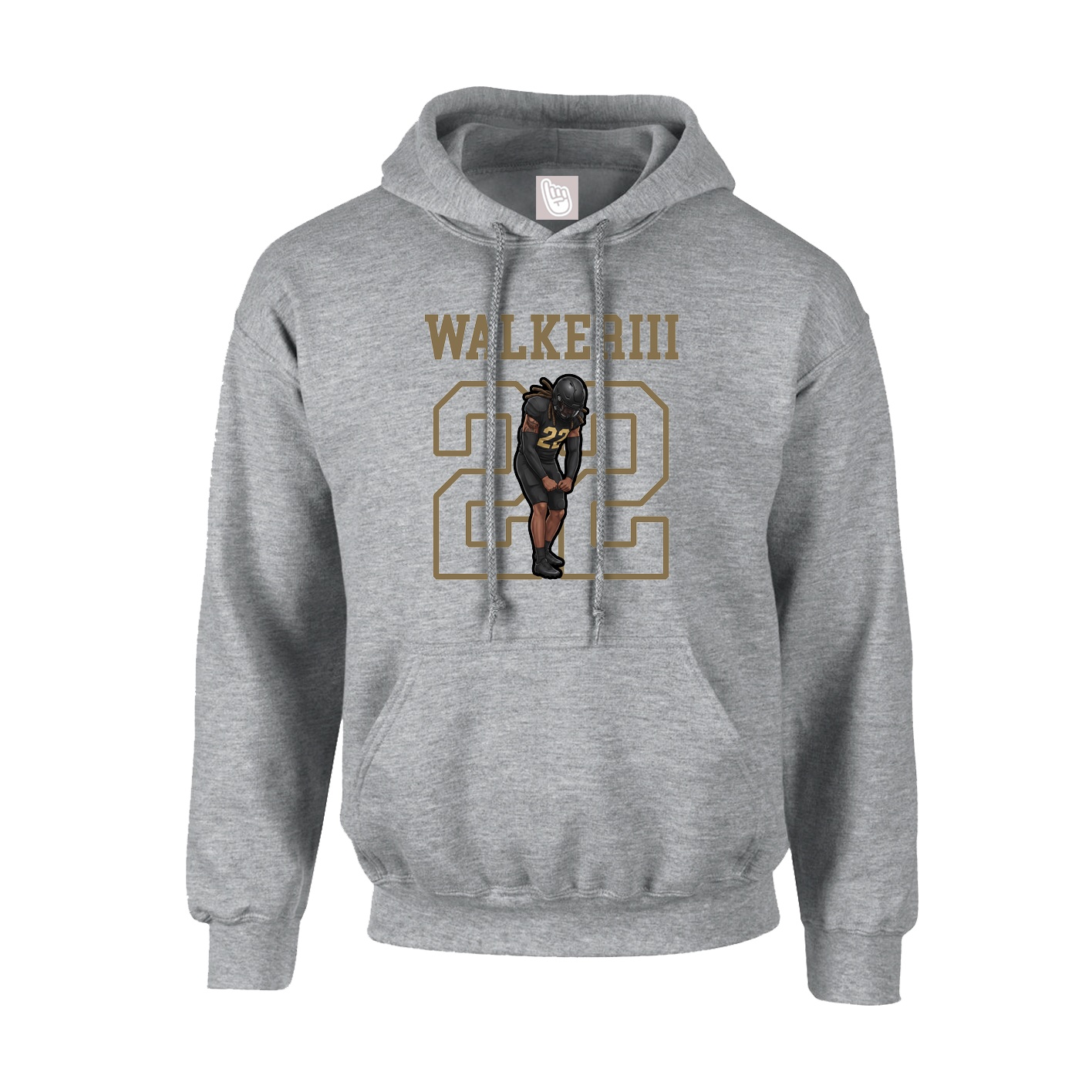 Hoodie — Shirsey in Grey