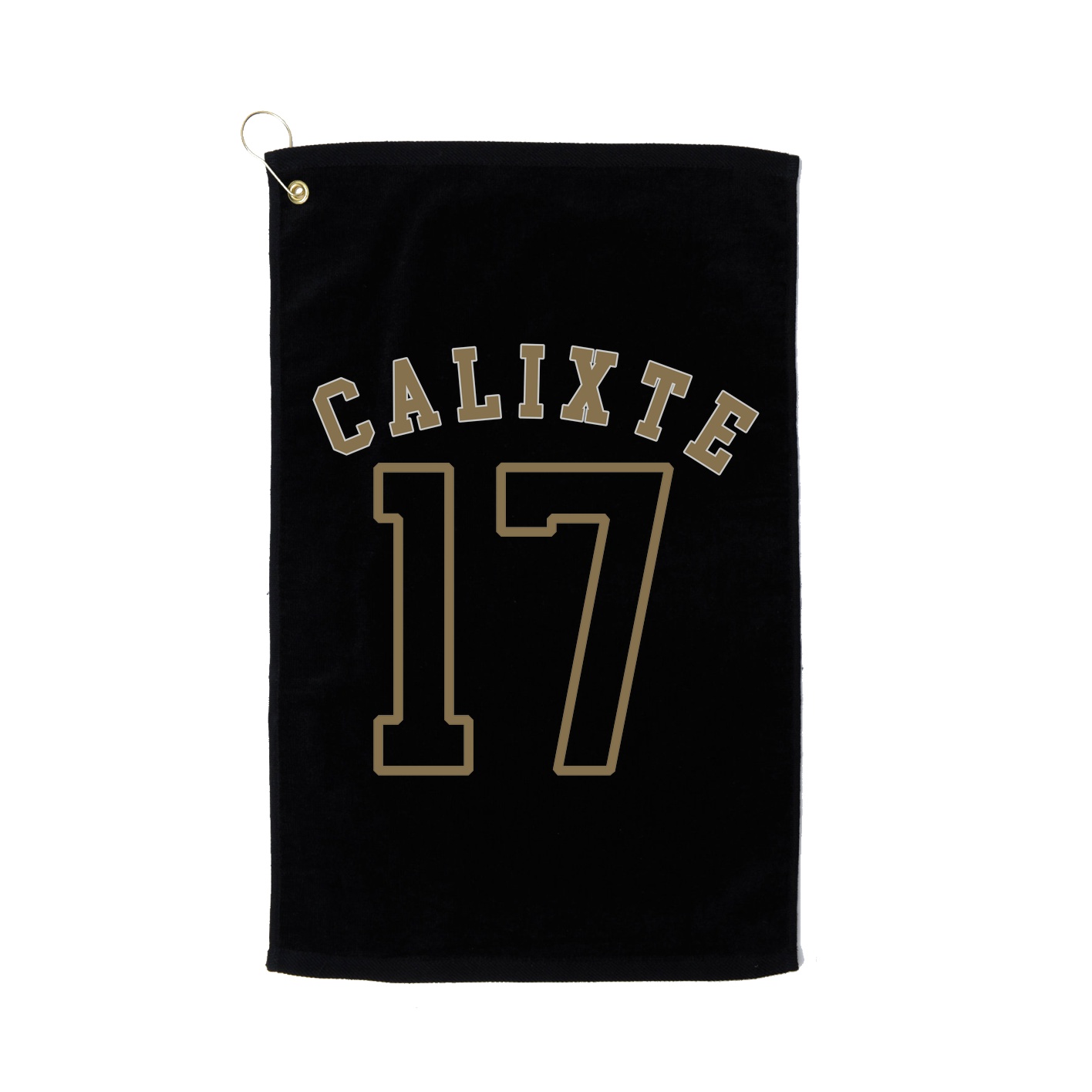Golf Towel — Shirsey Arch in Black