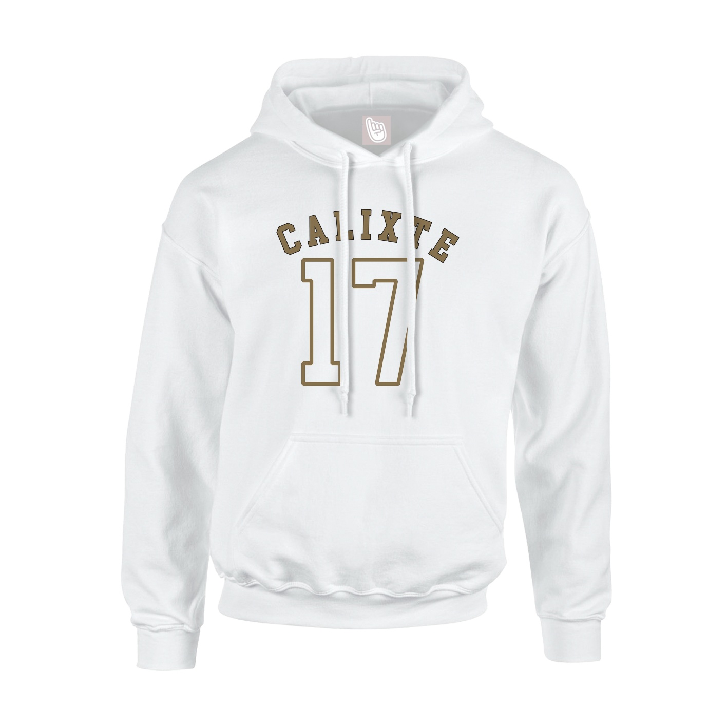 Youth Hoodie — Shirsey Arch in White