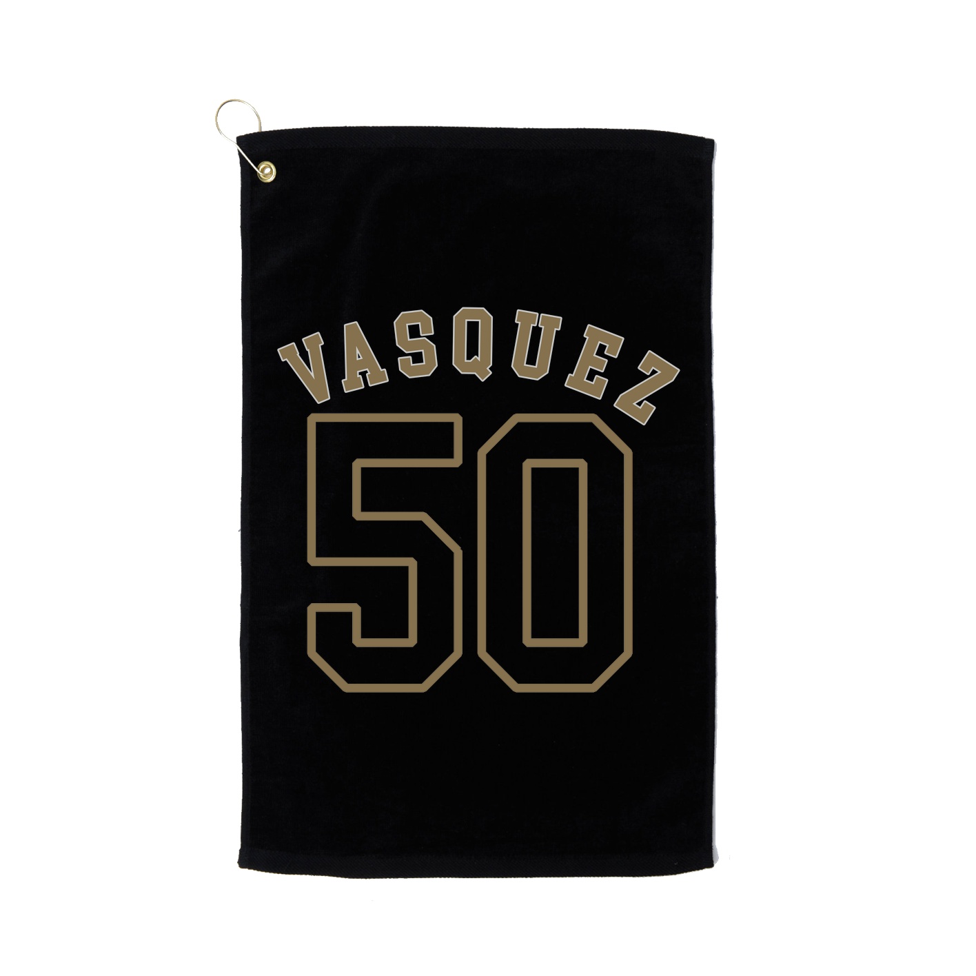 Golf Towel — Shirsey Arch in Black