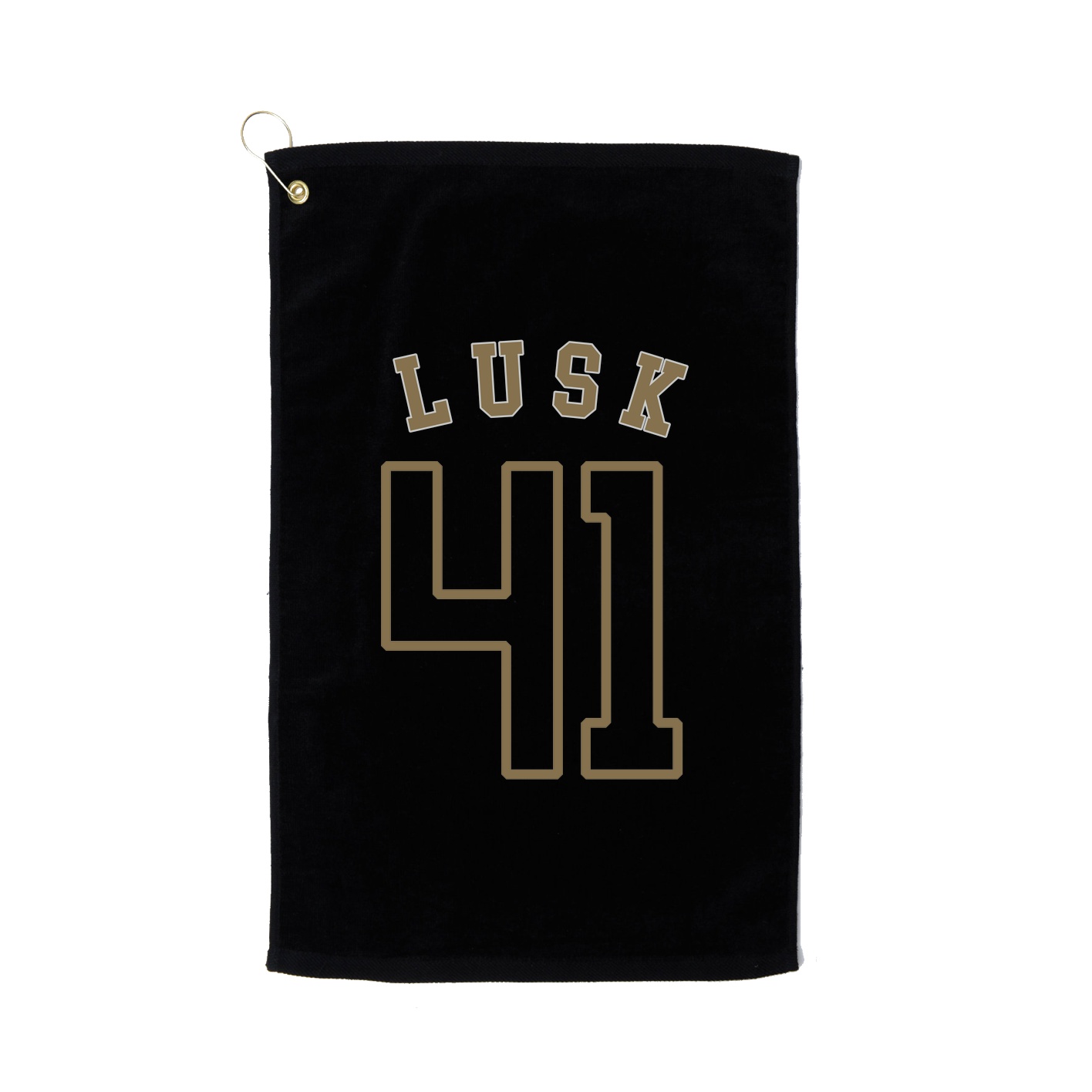 Golf Towel — Shirsey Arch in Black