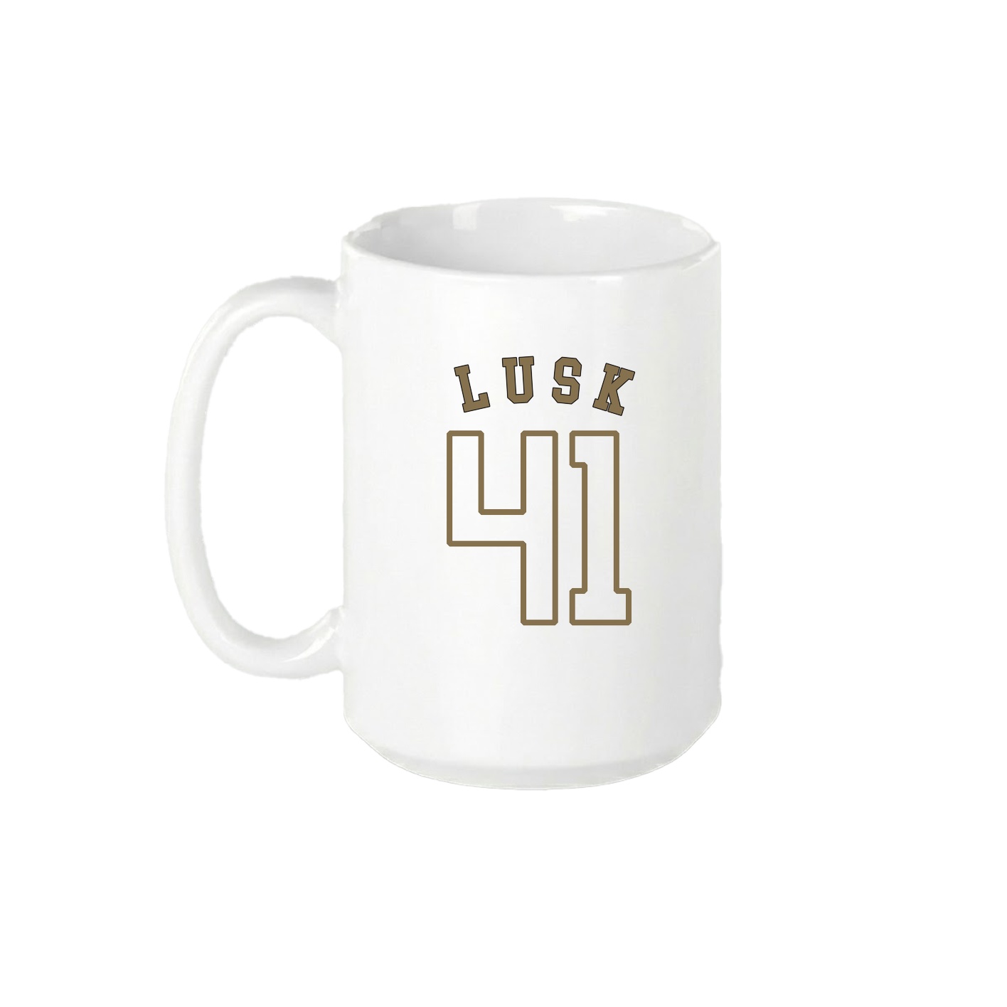 15oz Coffee Mug — Shirsey Arch in White