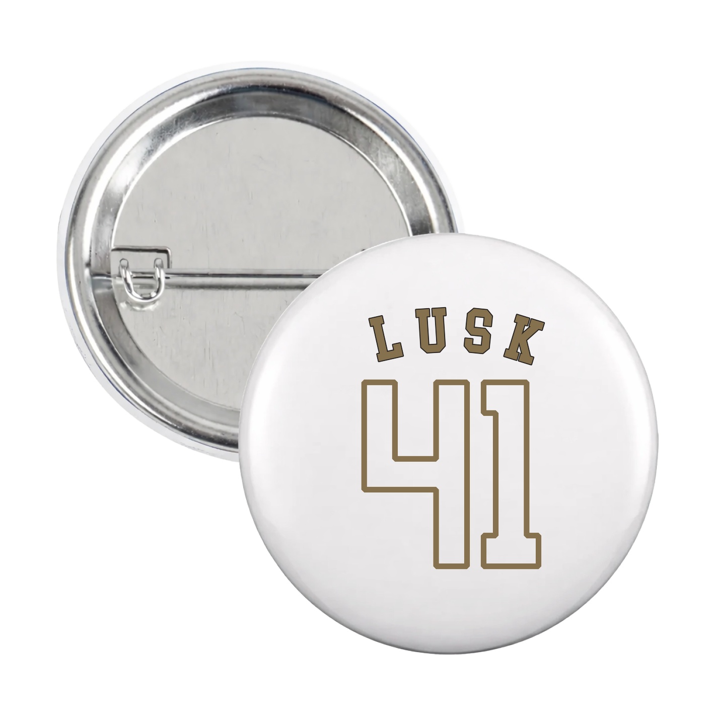 Game Day Button — Shirsey Arch in White