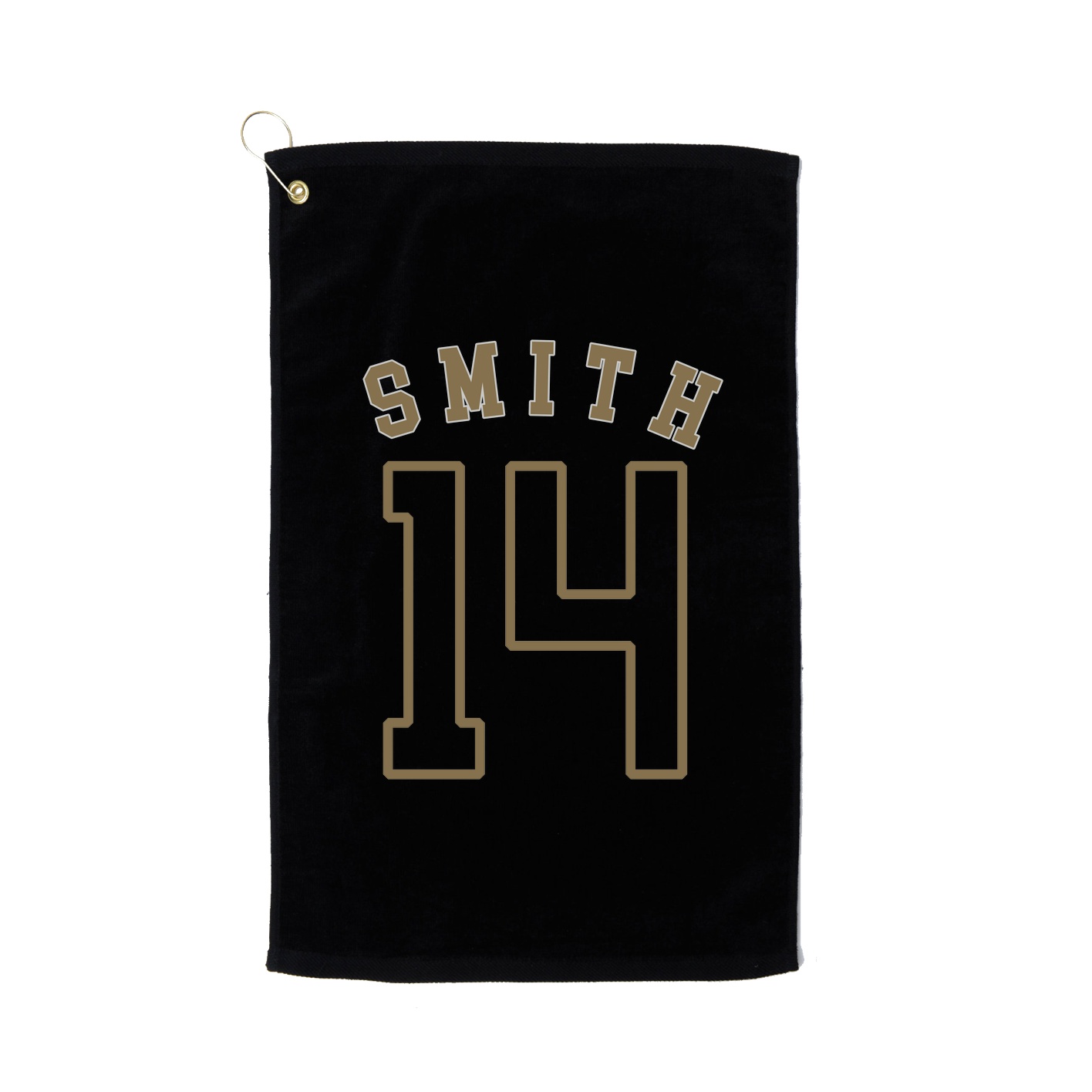 Golf Towel — Shirsey Arch in Black