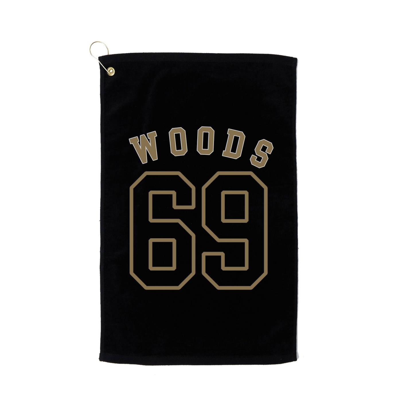 Golf Towel — Shirsey Arch in Black