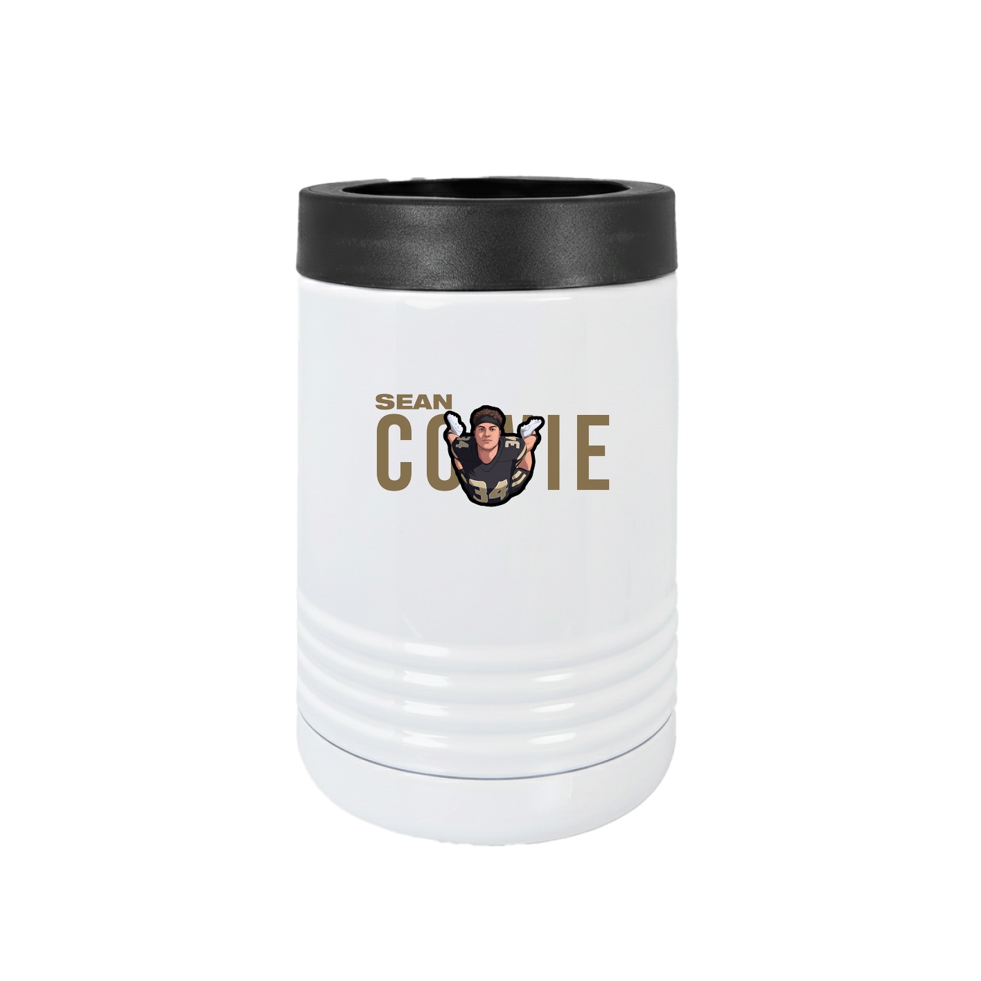 Beverage Holder — Player Name in White