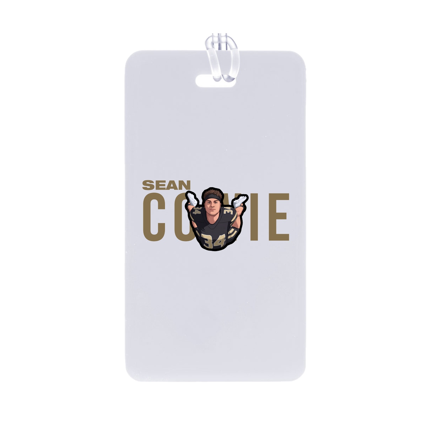 Bag Tag — Player Name in Classic
