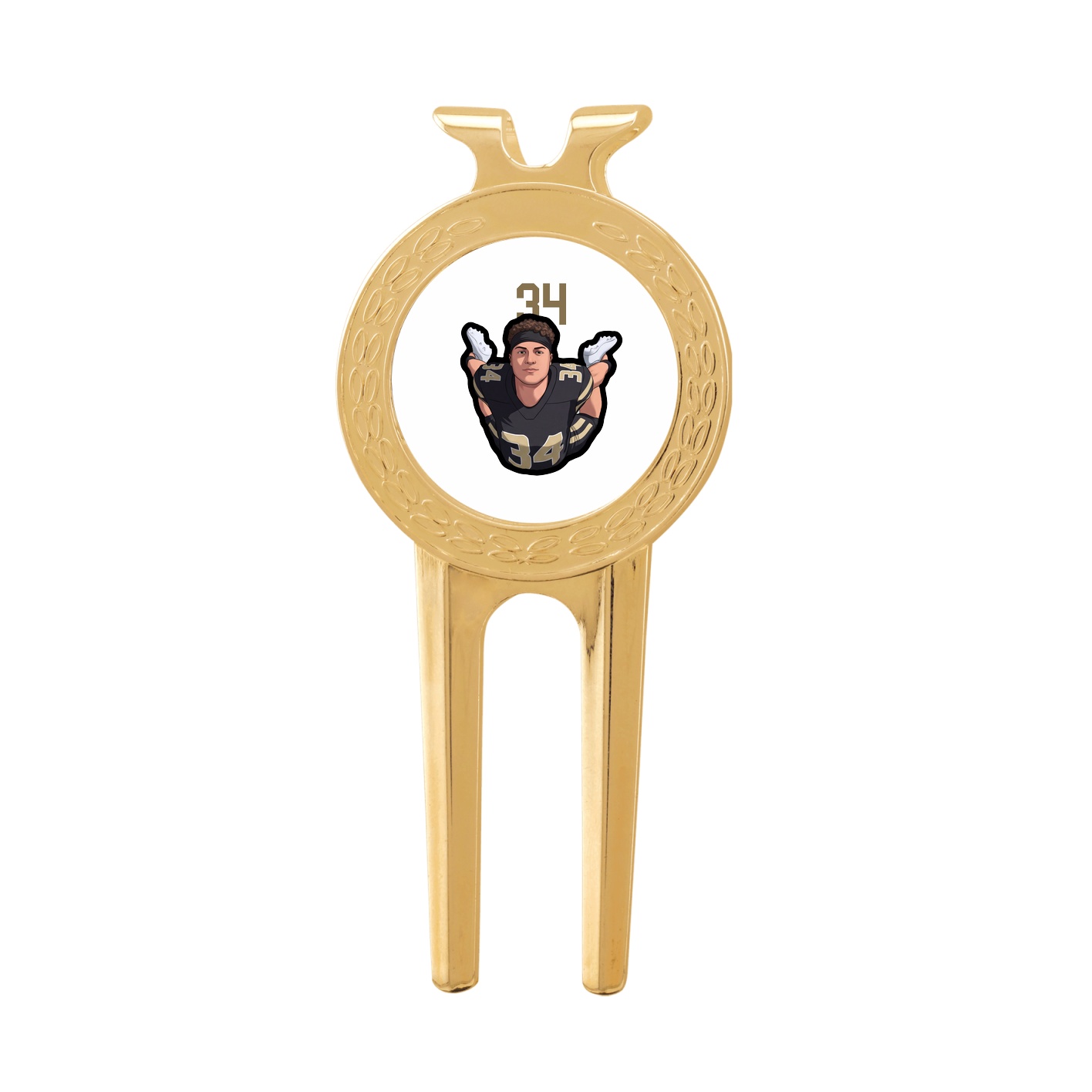 Divot Tool with Ball Marker — Number Top in Classic