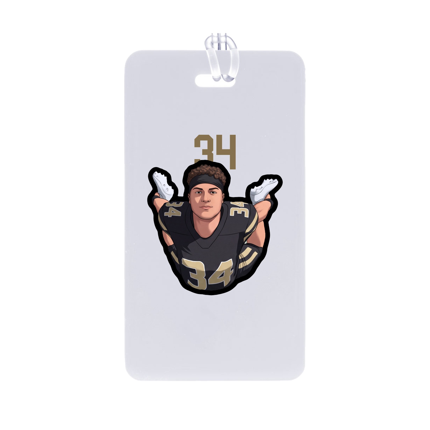 Bag Tag — Number Top in Classic