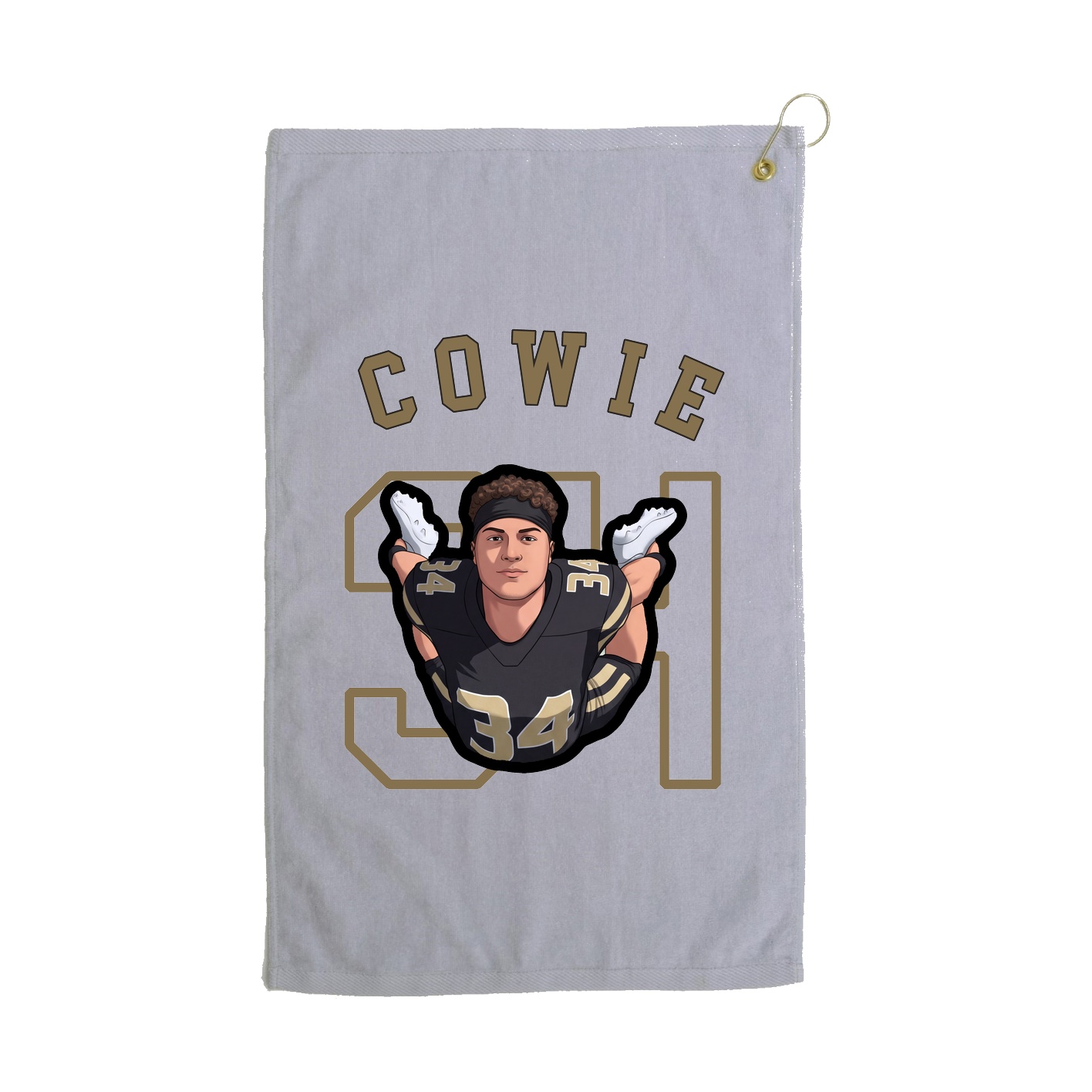 Golf Towel — Shirsey Arch in Grey