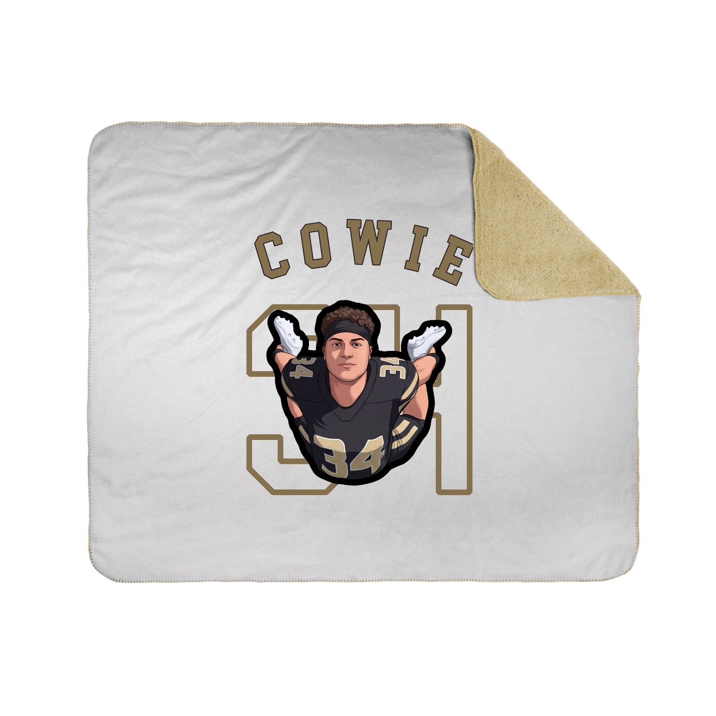 Throw Blanket — Shirsey Arch in White