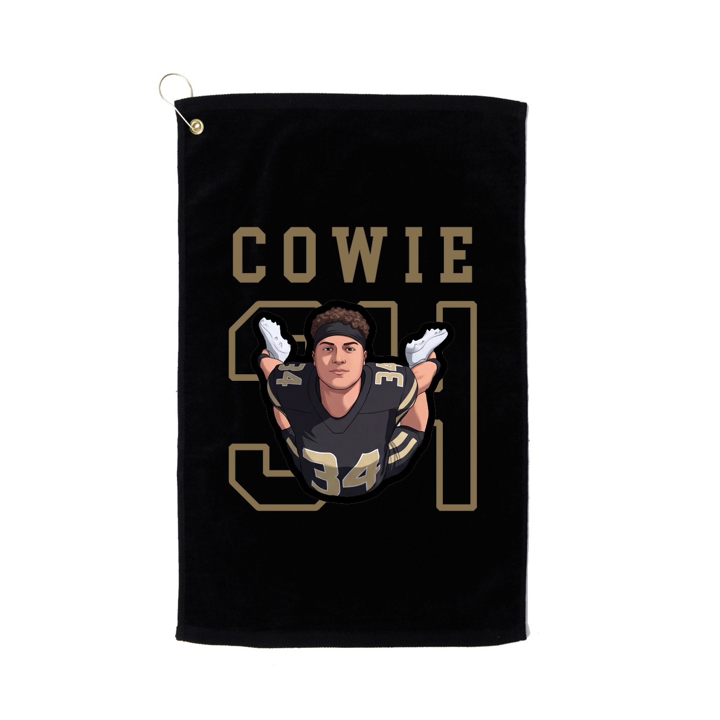 Golf Towel — Shirsey in Black