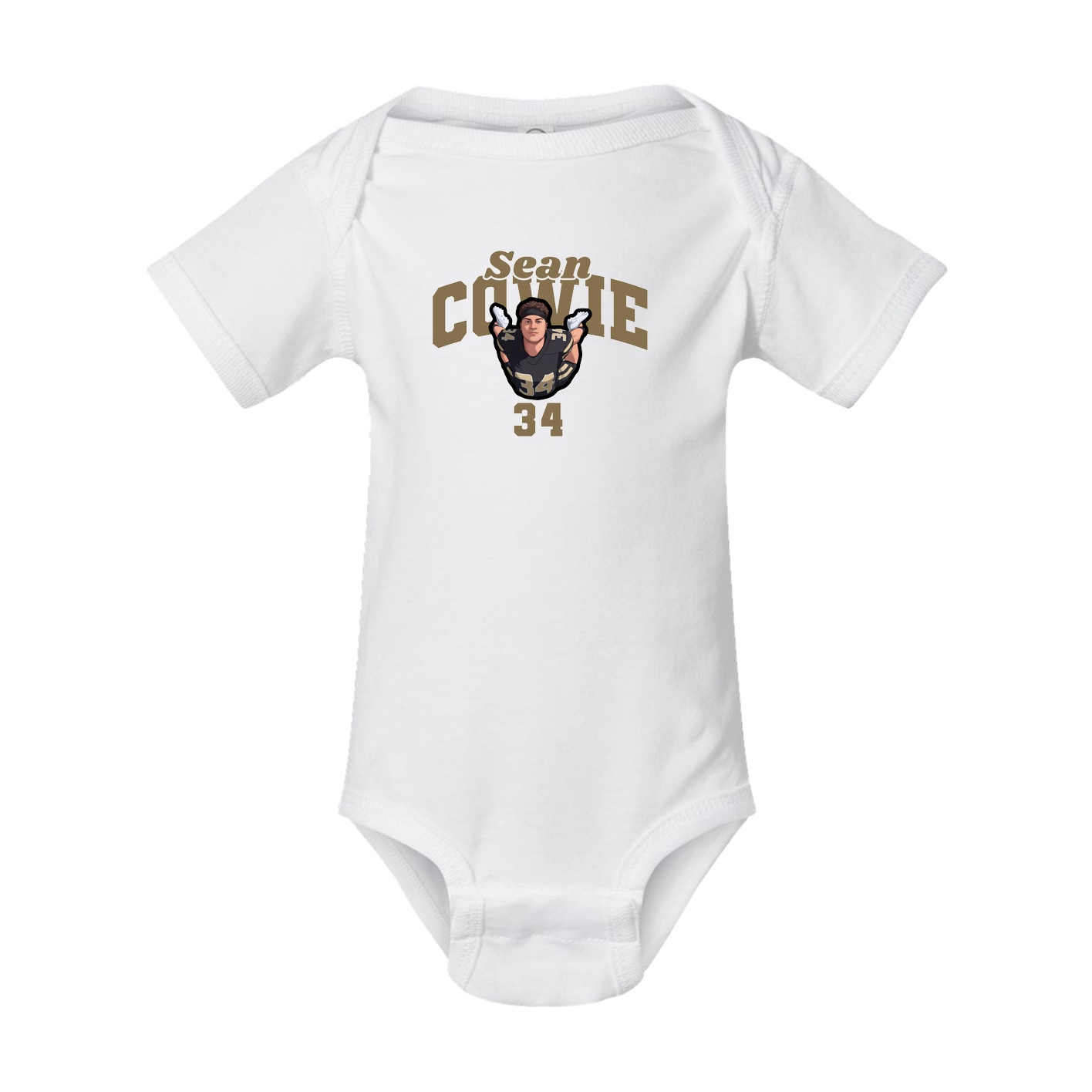 Baby Onesie — Signature Arch in White