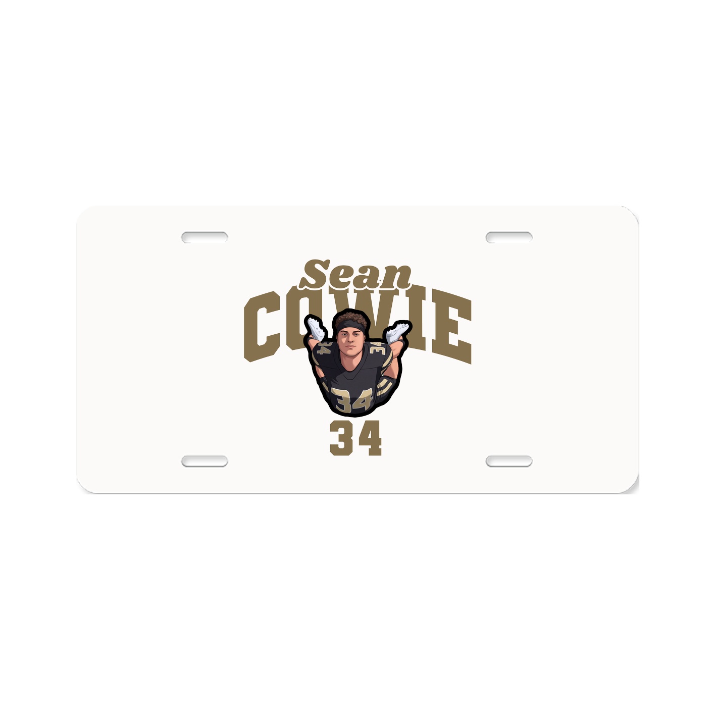License Plate — Signature Arch in Classic