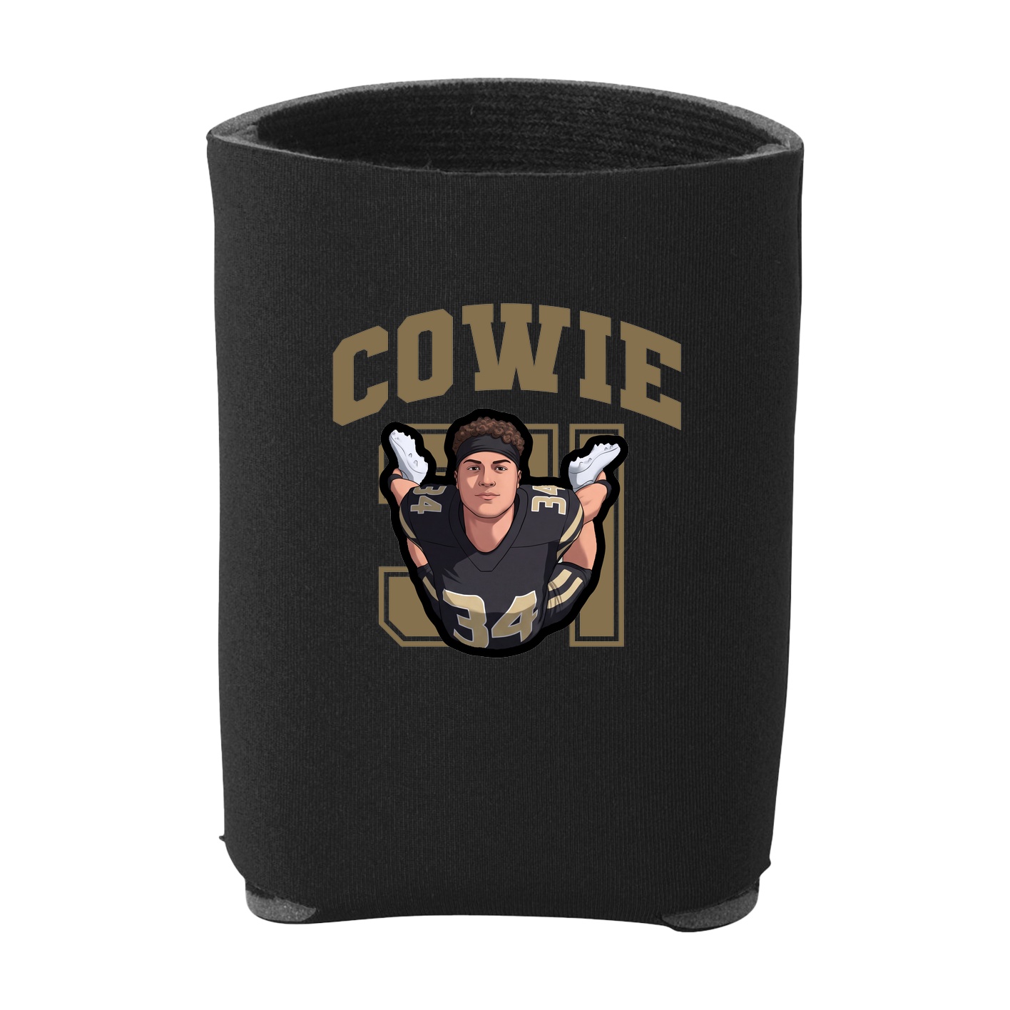 Can Holder — Number in Black