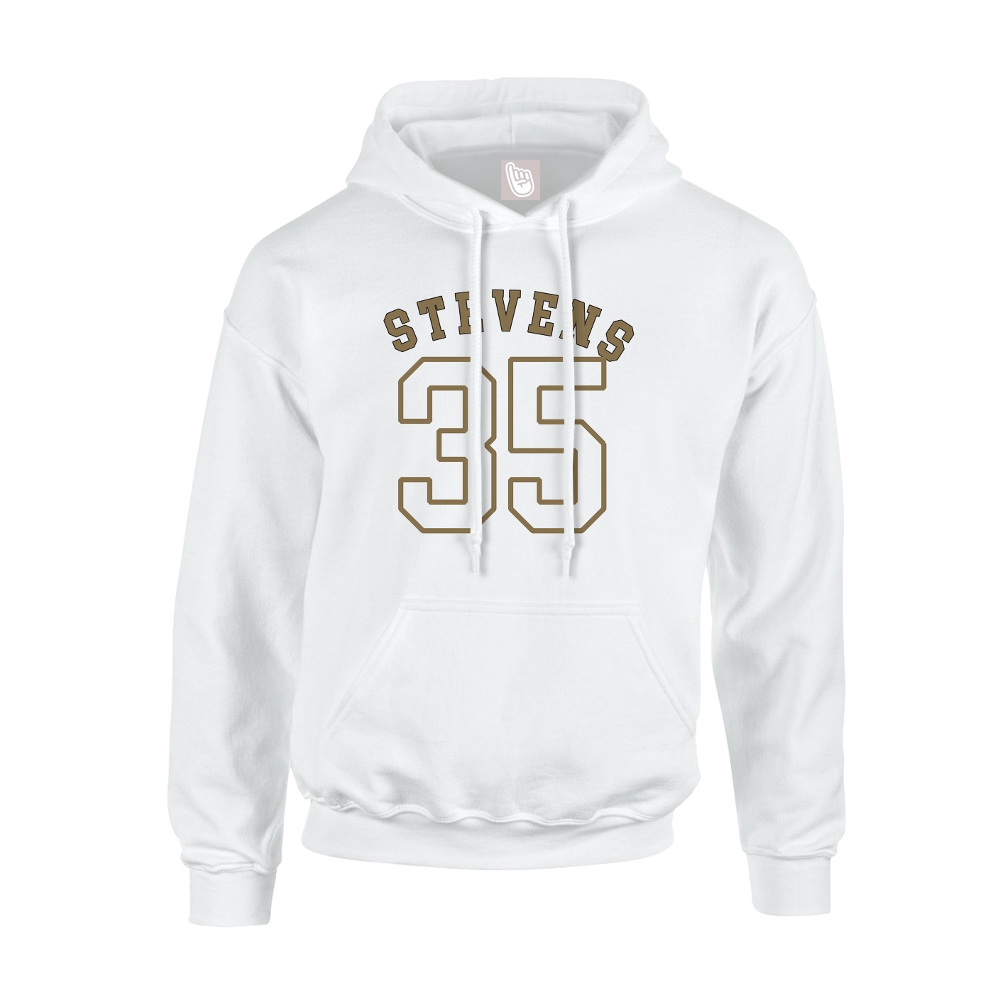 Hoodie — Shirsey Arch in White
