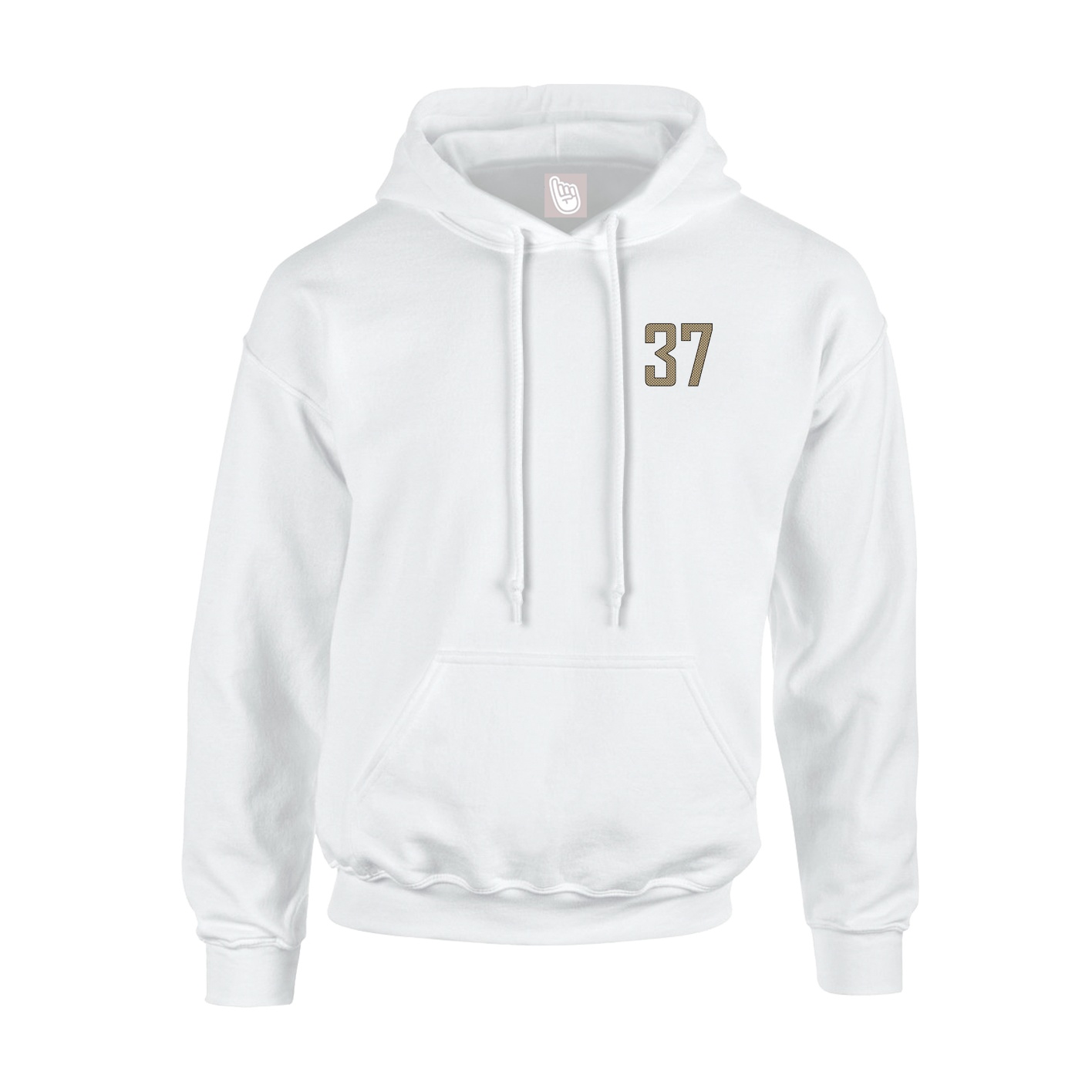 Youth Hoodie — Front Shirsy in White