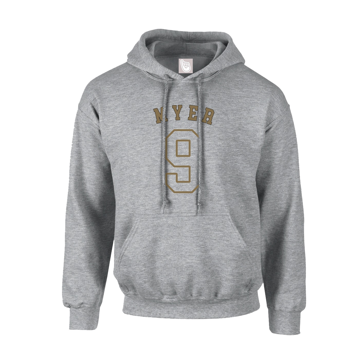 Youth Hoodie — Shirsey Arch in Grey