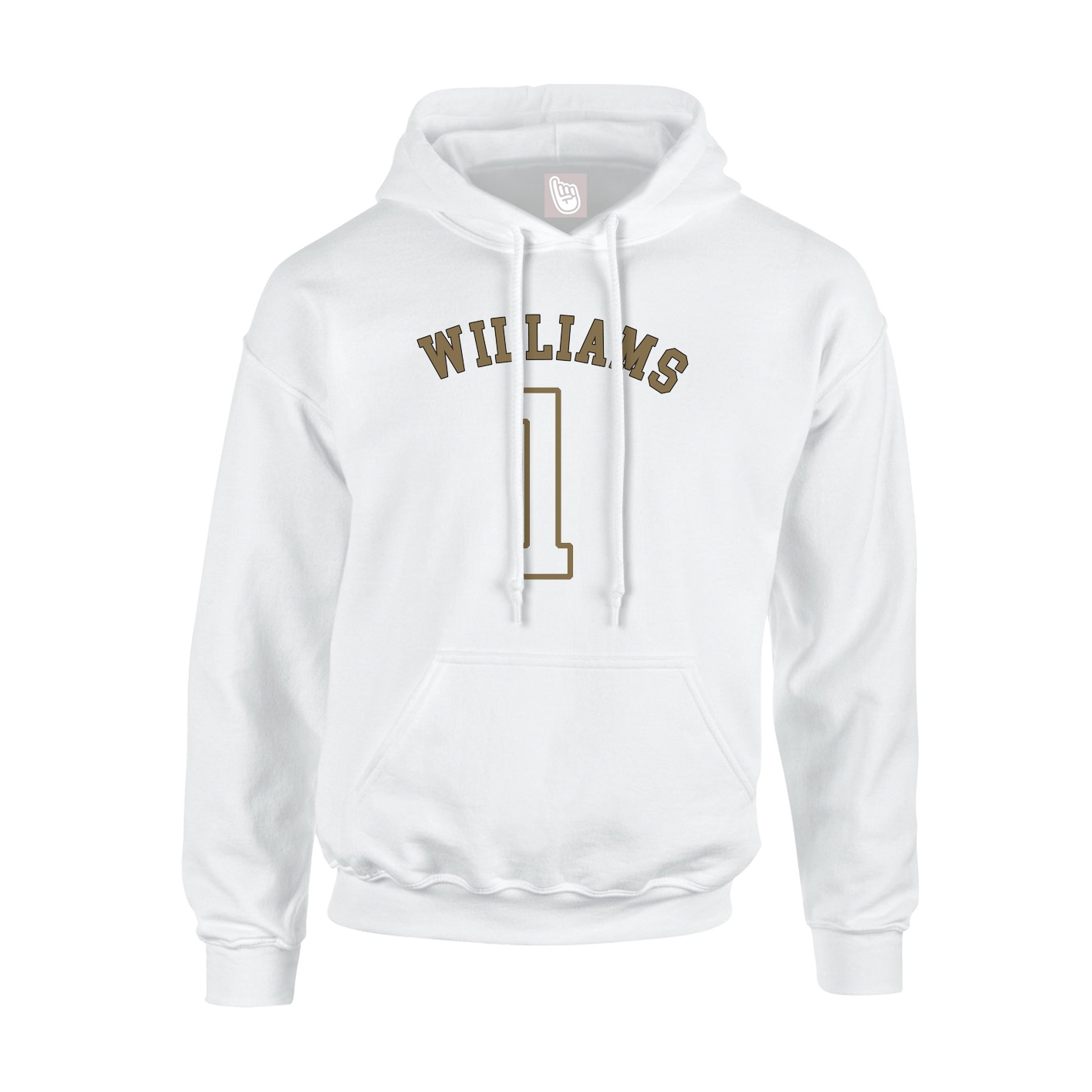 Hoodie — Shirsey Arch in White