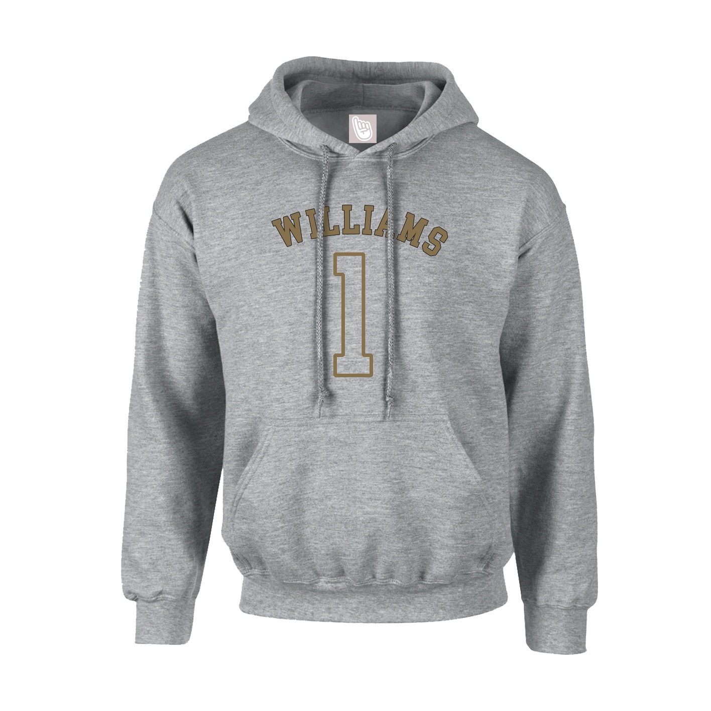 Youth Hoodie — Shirsey Arch in Grey