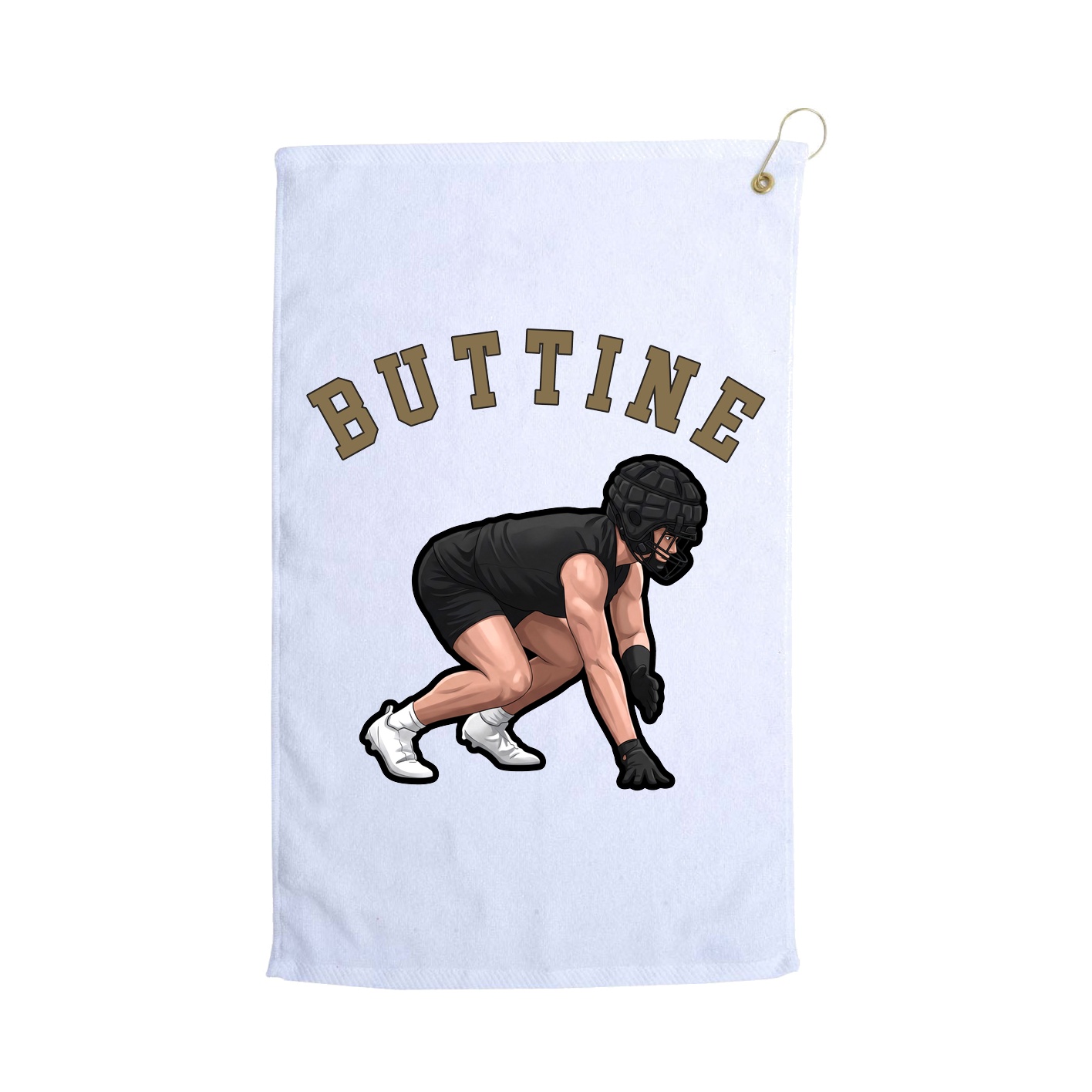 Golf Towel — Classic in White