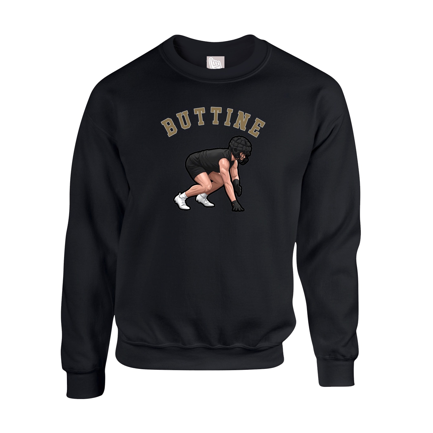 Fleece Crew — Classic in Black