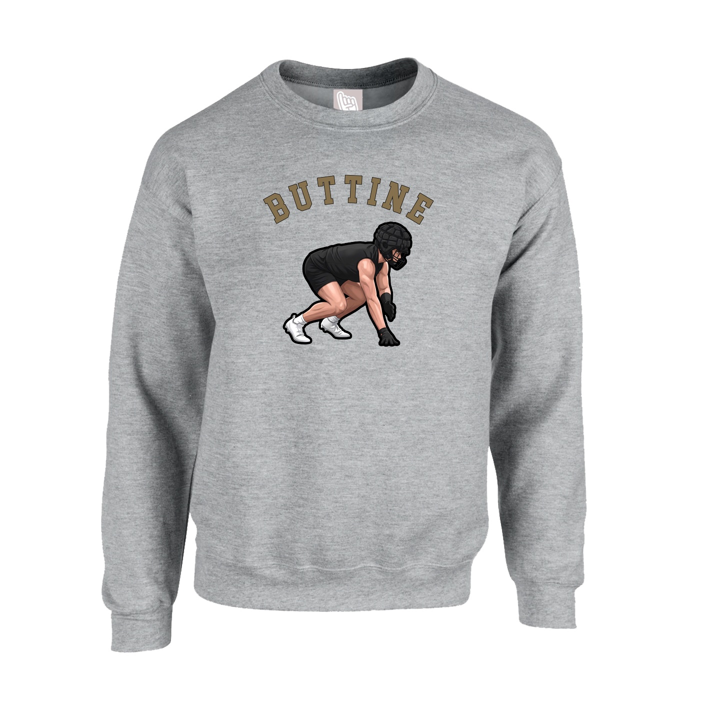 Fleece Crew — Classic in Grey