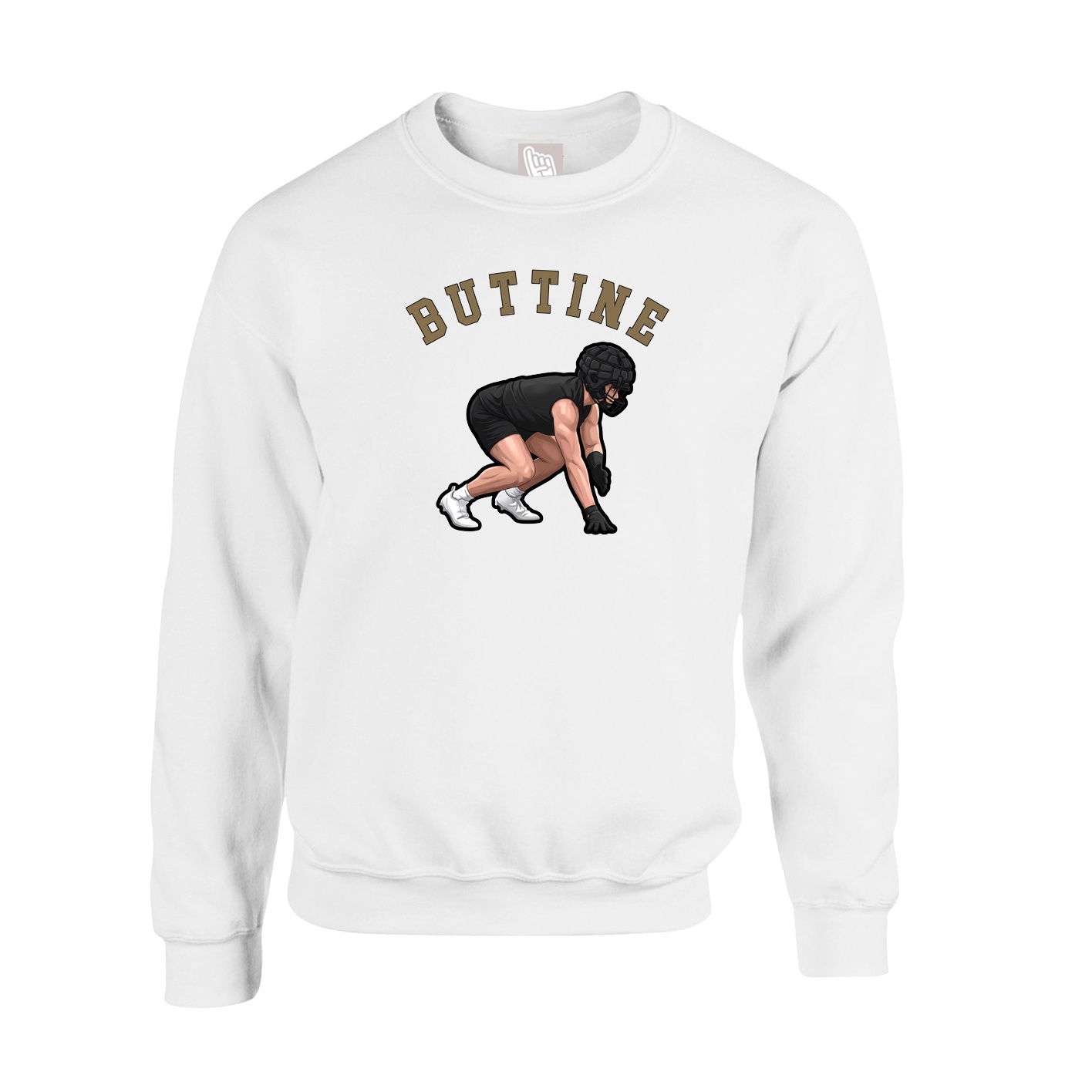 Fleece Crew — Classic in White