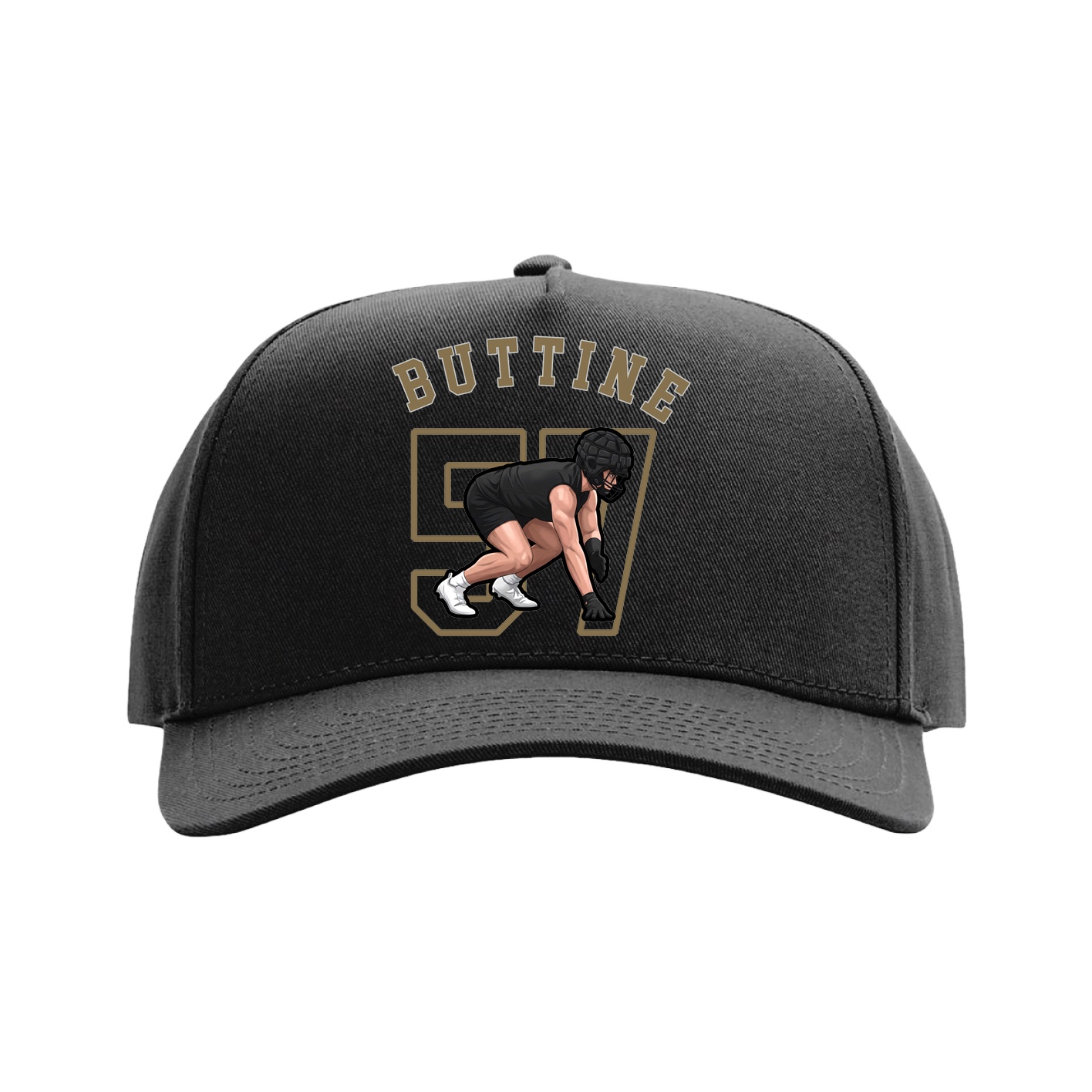 Full Fabric Five-Panel Champ Cap