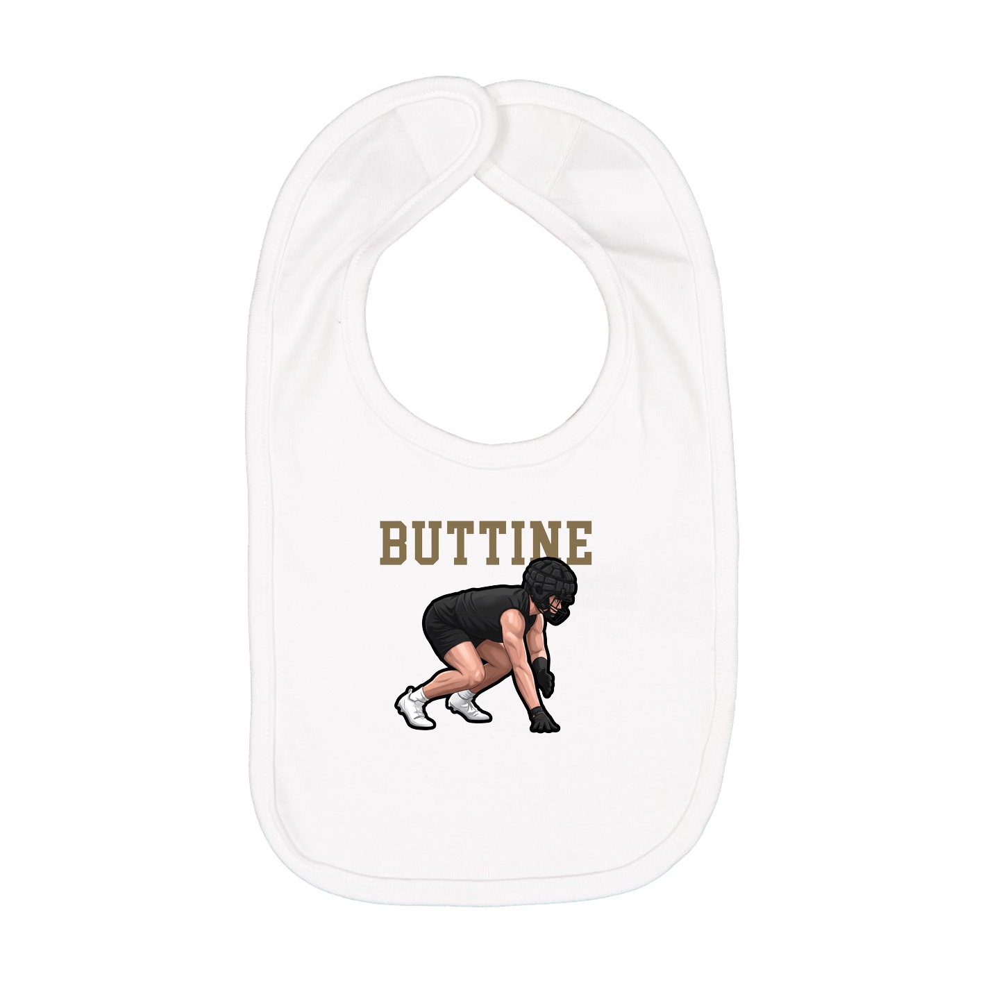 Infant Bib — Classic in White
