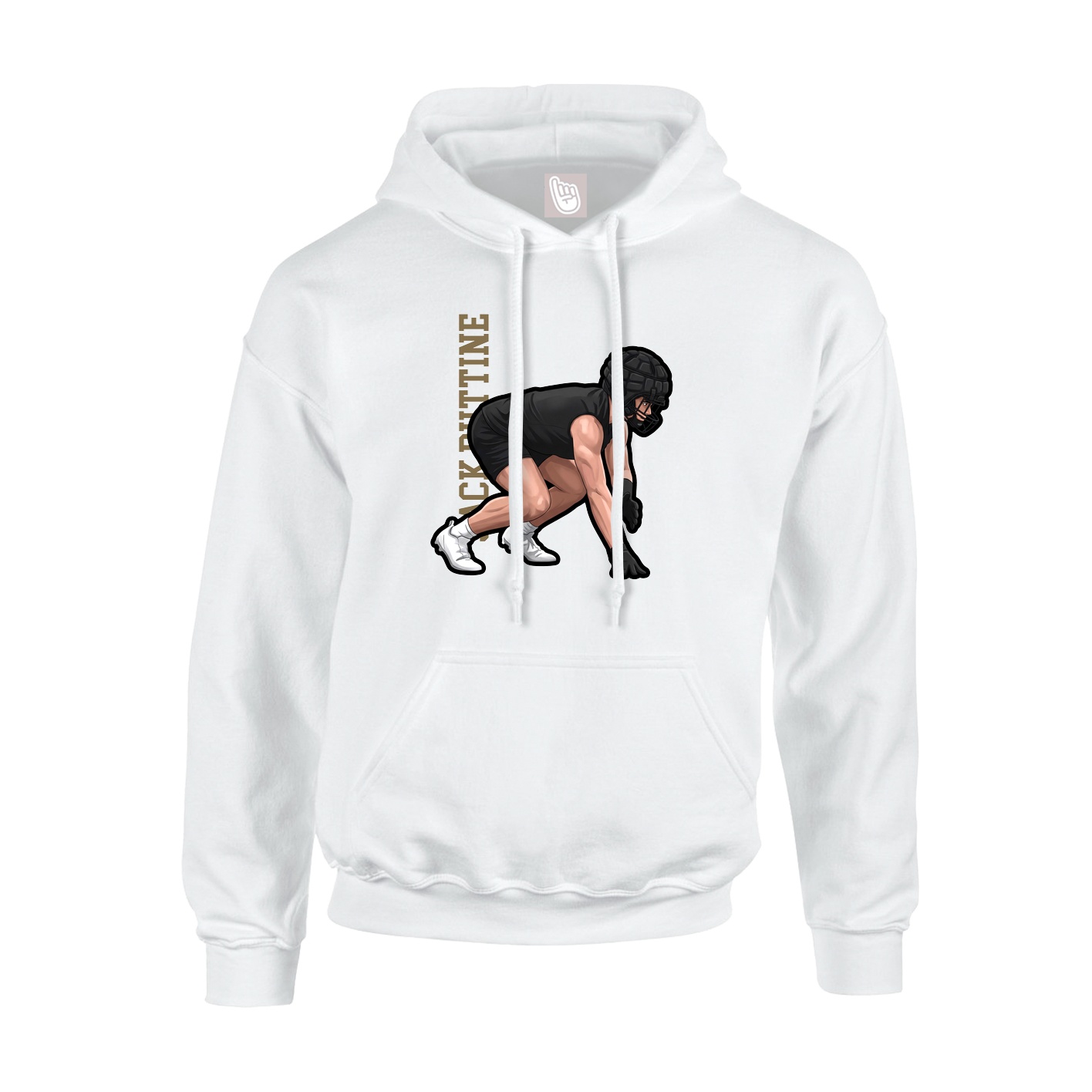 Youth Hoodie — Classic in White