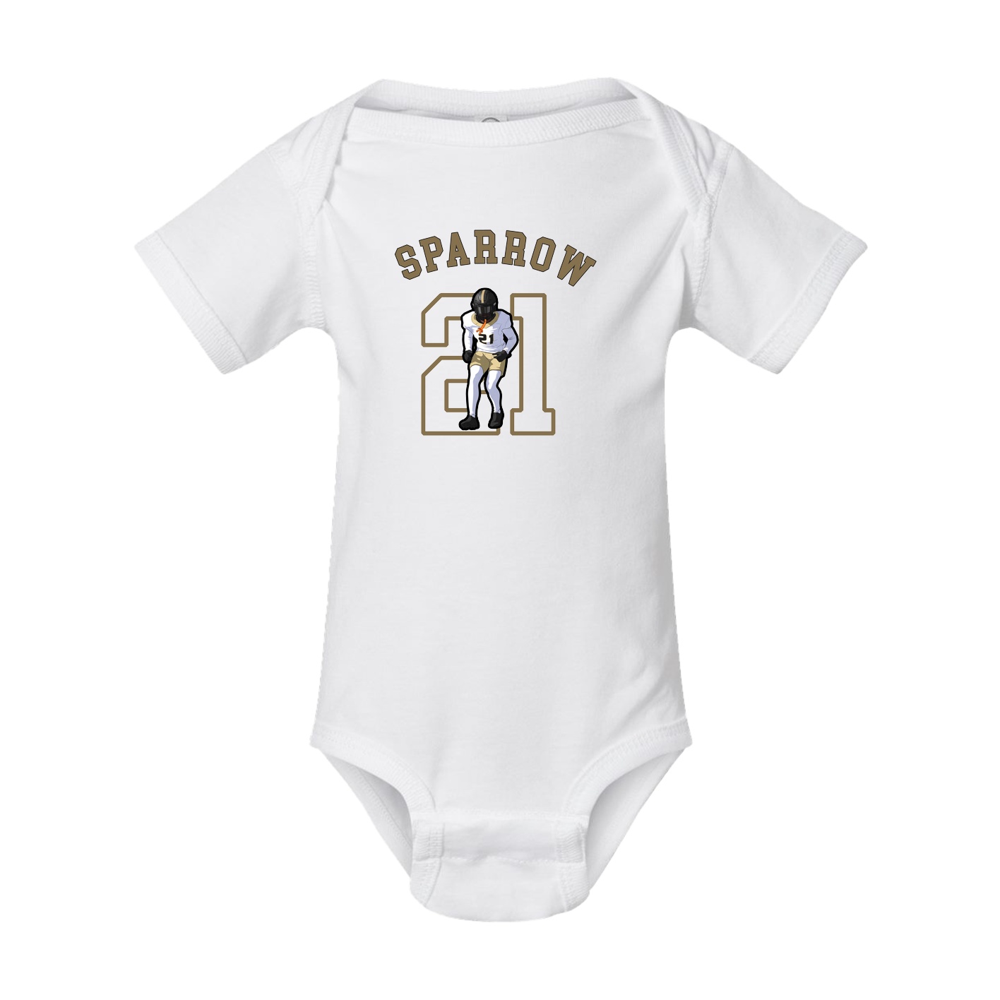 Baby Onesie — Shirsey Arch in White