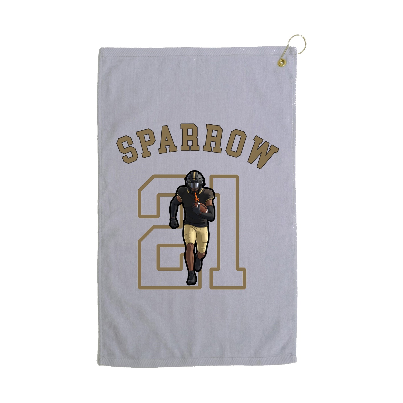 Golf Towel — Shirsey Arch in Grey
