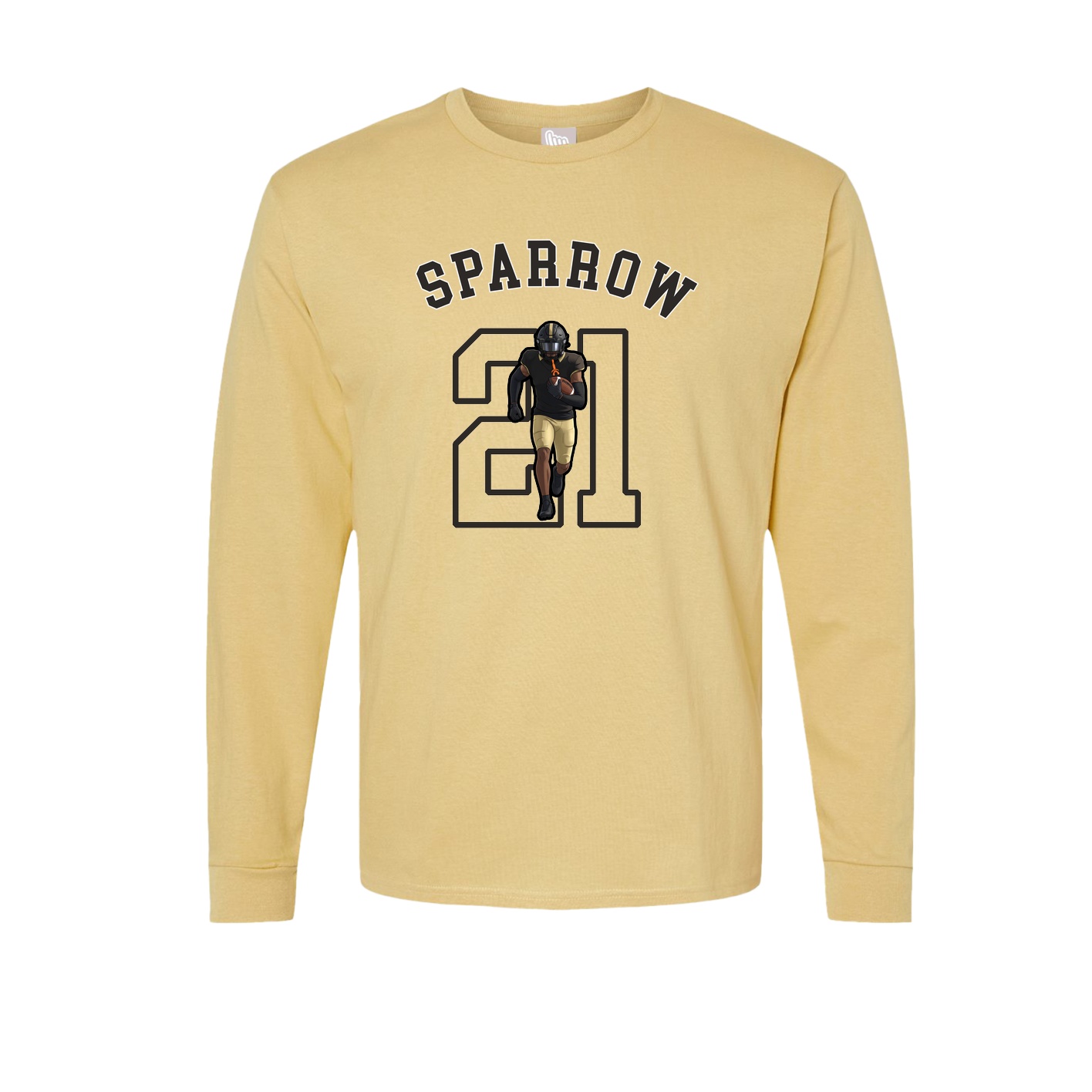 Long Sleeve Tee — Shirsey Arch in Vegas Gold