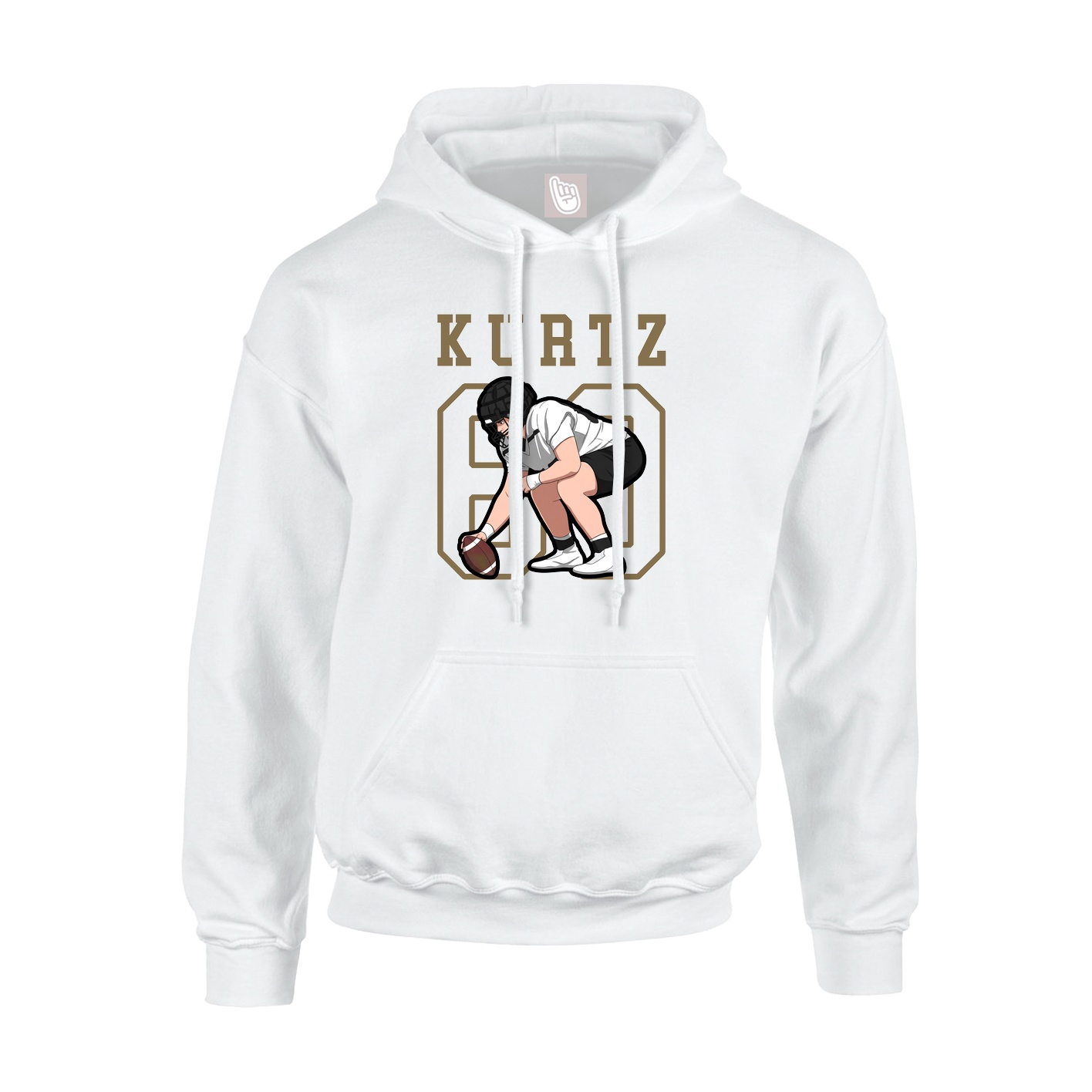 Youth Hoodie — Shirsey in White