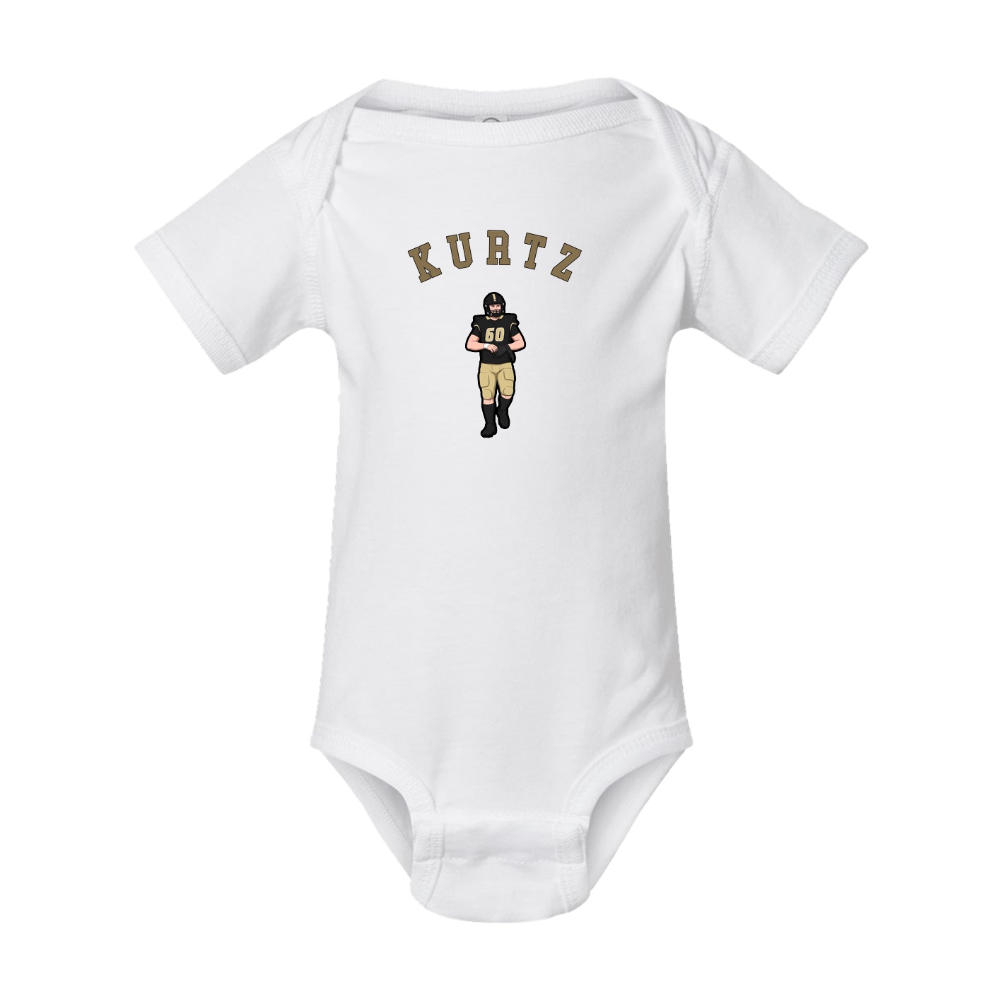 Baby Onesie — Shirsey Arch in White