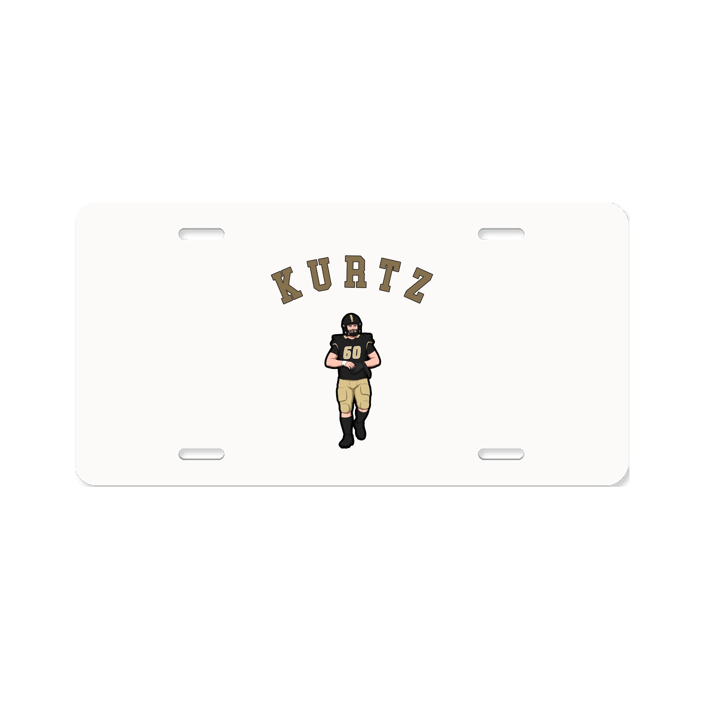 License Plate — Shirsey Arch in Classic