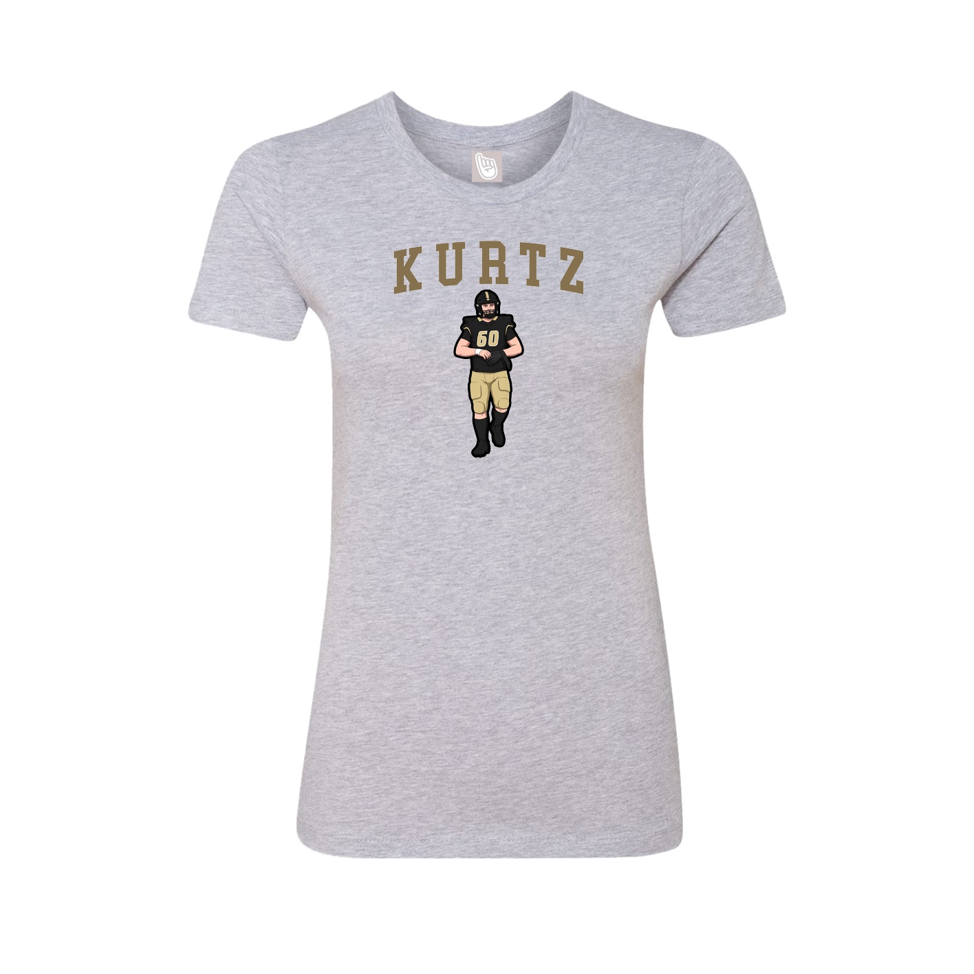 Womens Tee — Shirsey in Grey
