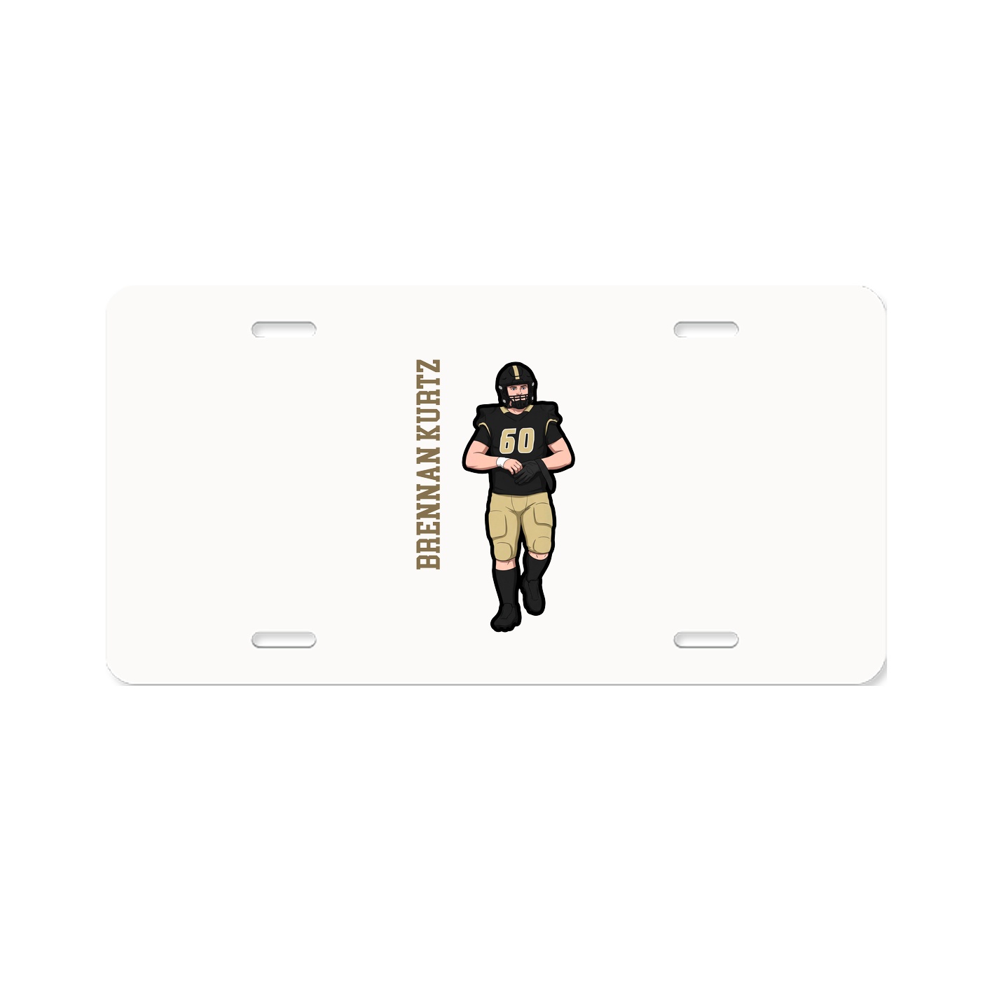 Aluminum License Plate