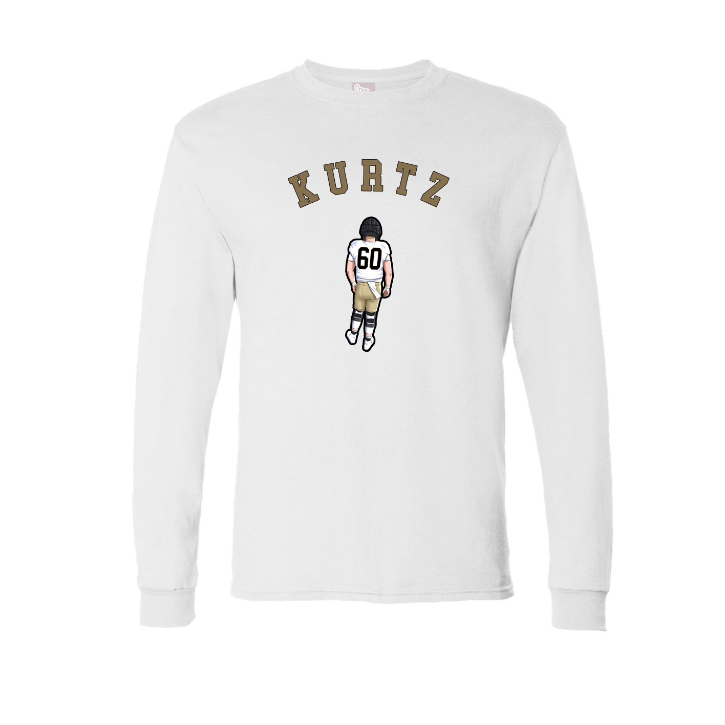 Long Sleeve Tee — Shirsey Arch in White