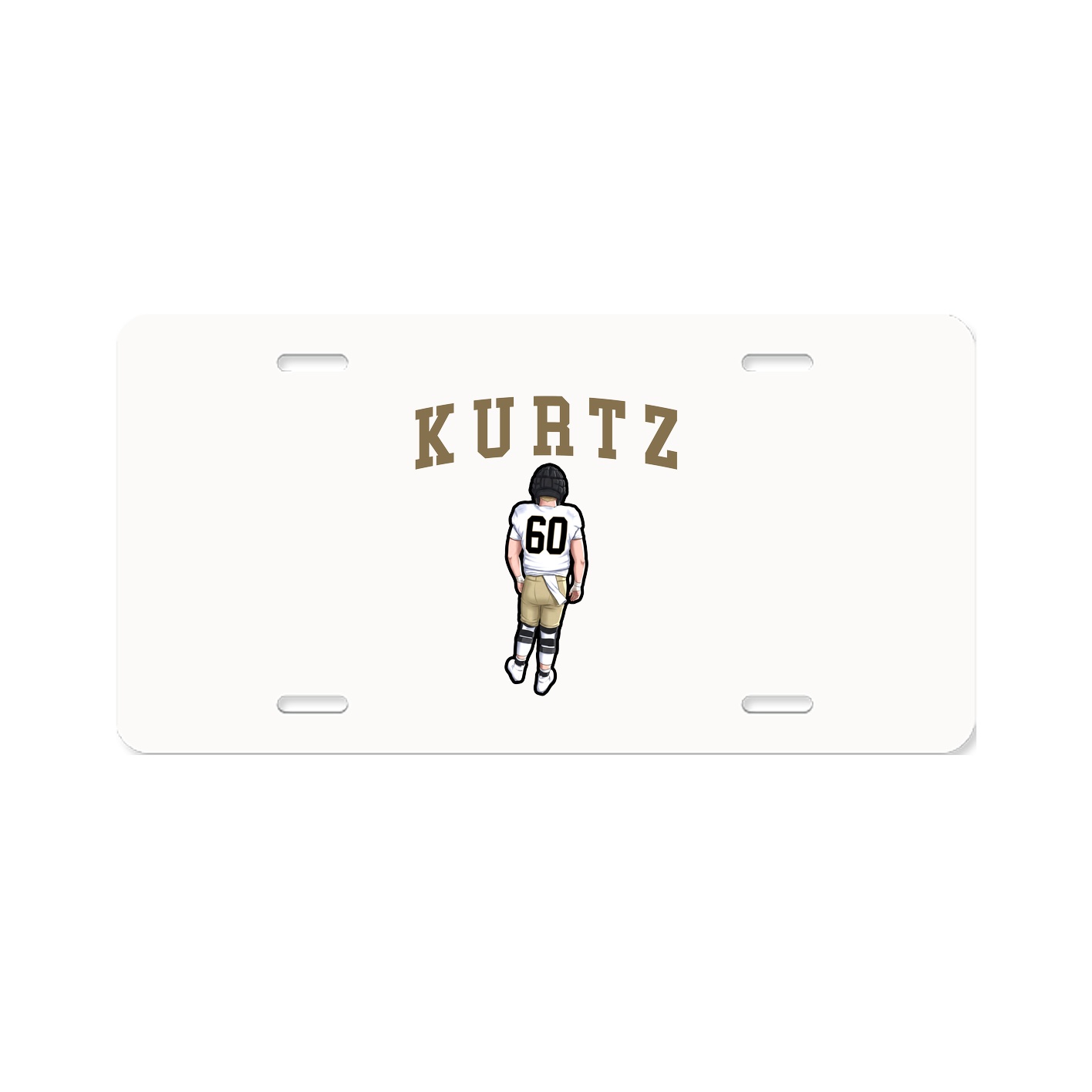 License Plate — Shirsey in Classic