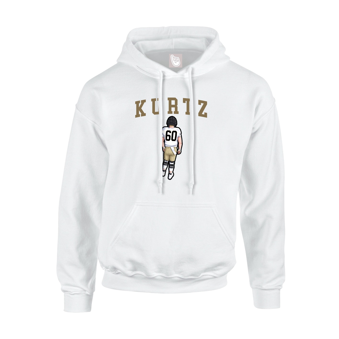 Youth Hoodie — Shirsey in White
