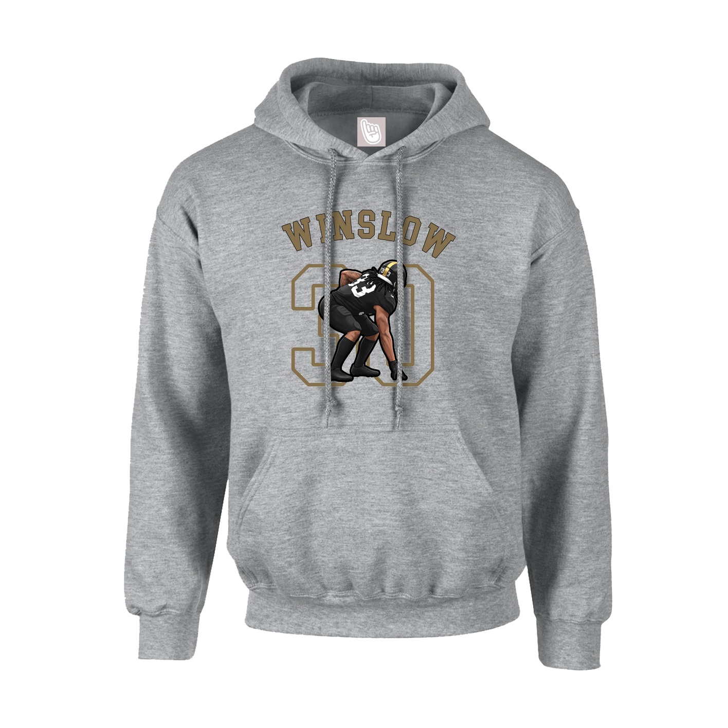 Hoodie — Shirsey Arch in Grey