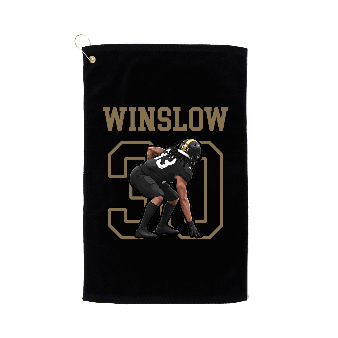 Golf Towel — Shirsey in Black