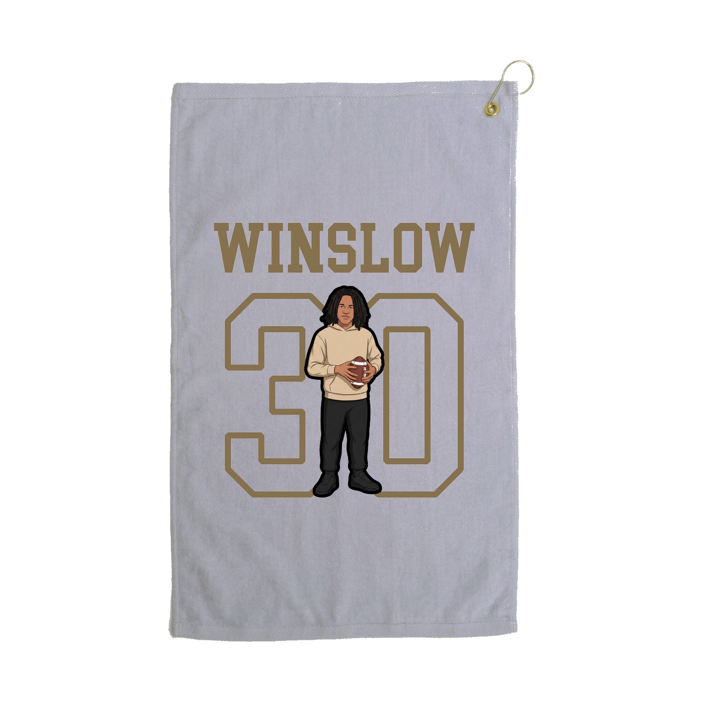 Golf Towel — Shirsey in Grey