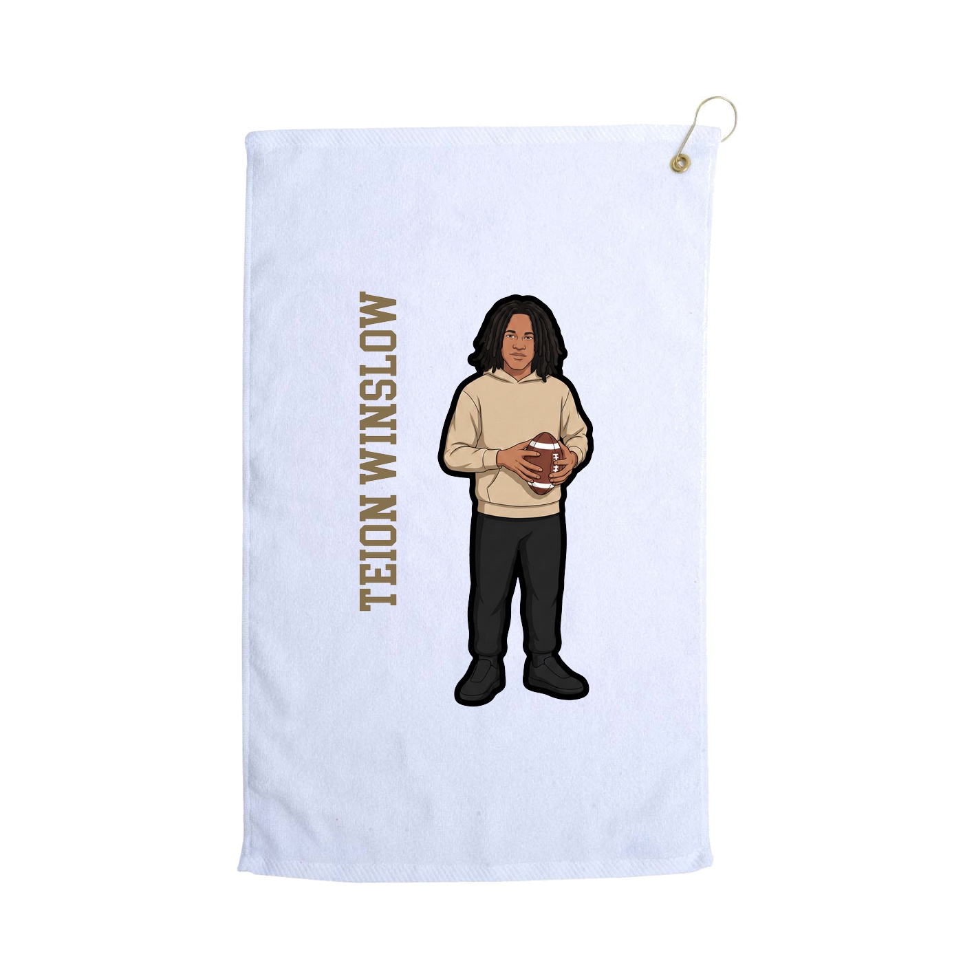 Terry Velour Golf Towel