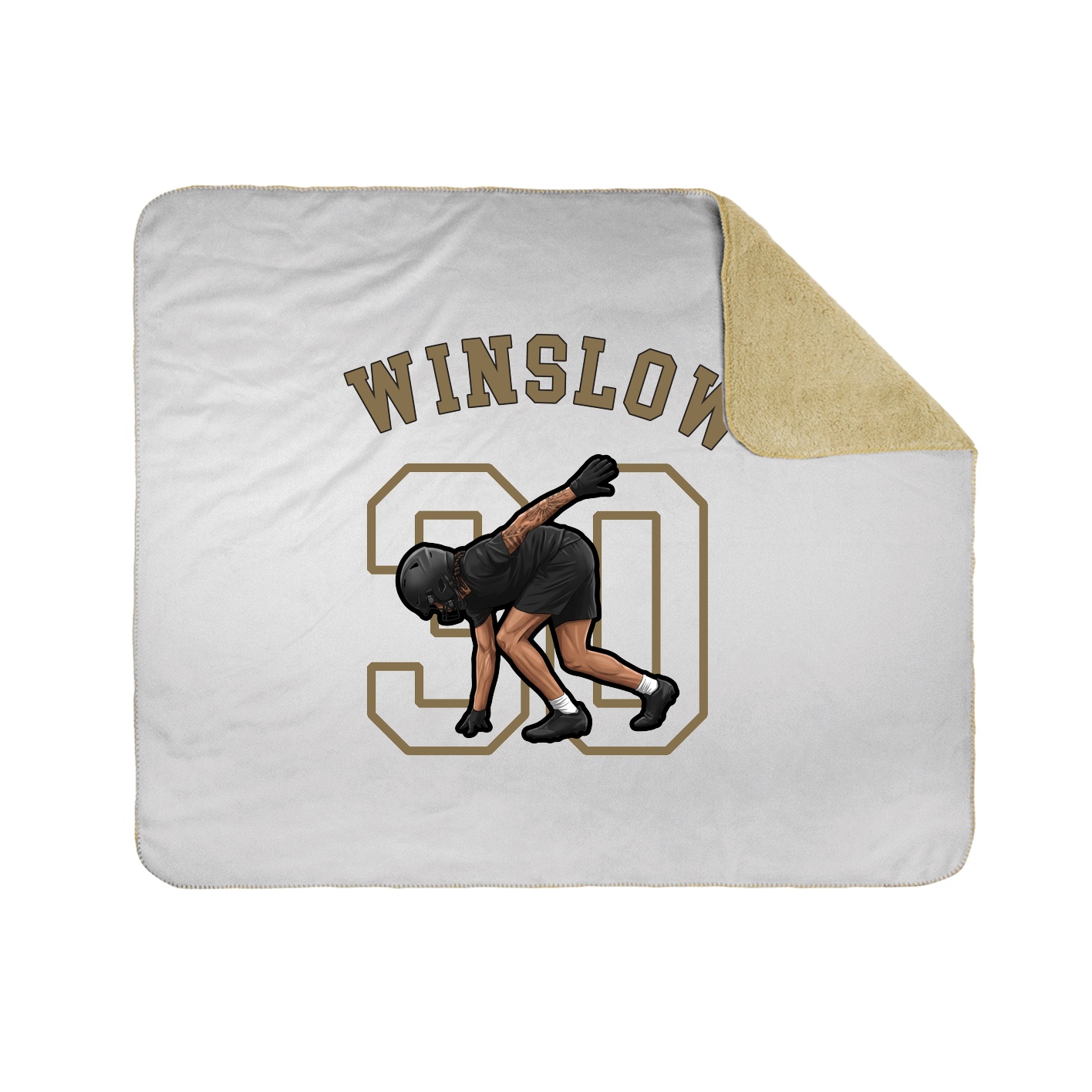 Throw Blanket — Shirsey Arch in White