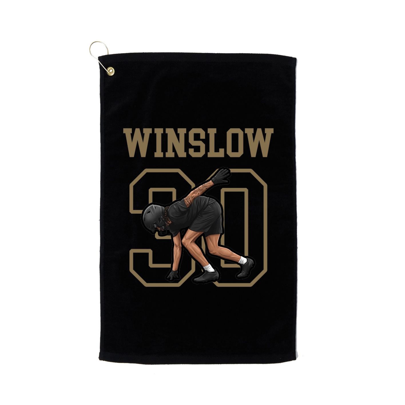 Golf Towel — Shirsey in Black